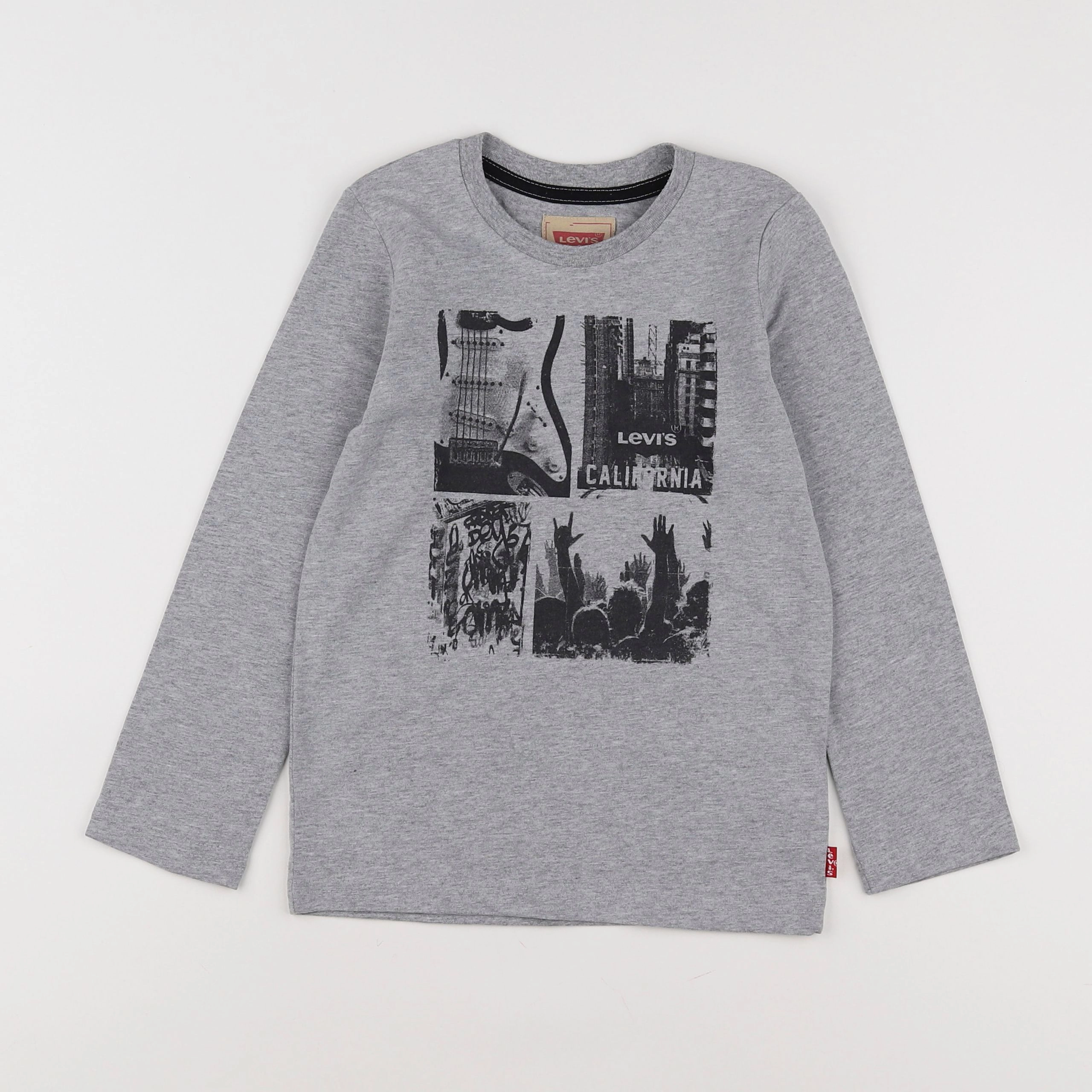 Levi's - tee-shirt gris - 6 ans