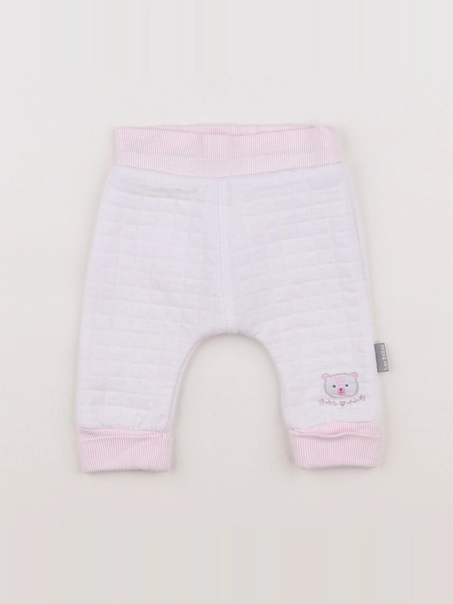 Absorba - jogging blanc, rose - 3 mois