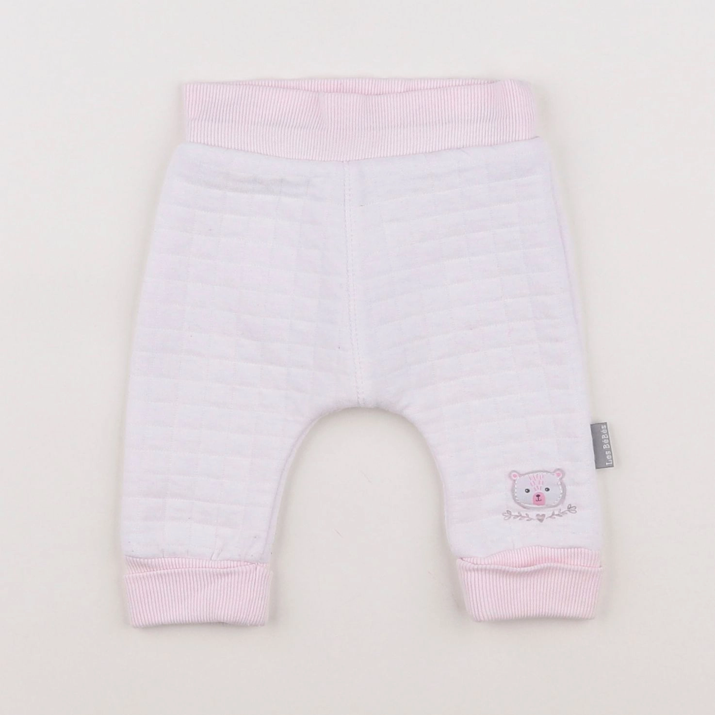 Absorba - jogging blanc, rose - 3 mois