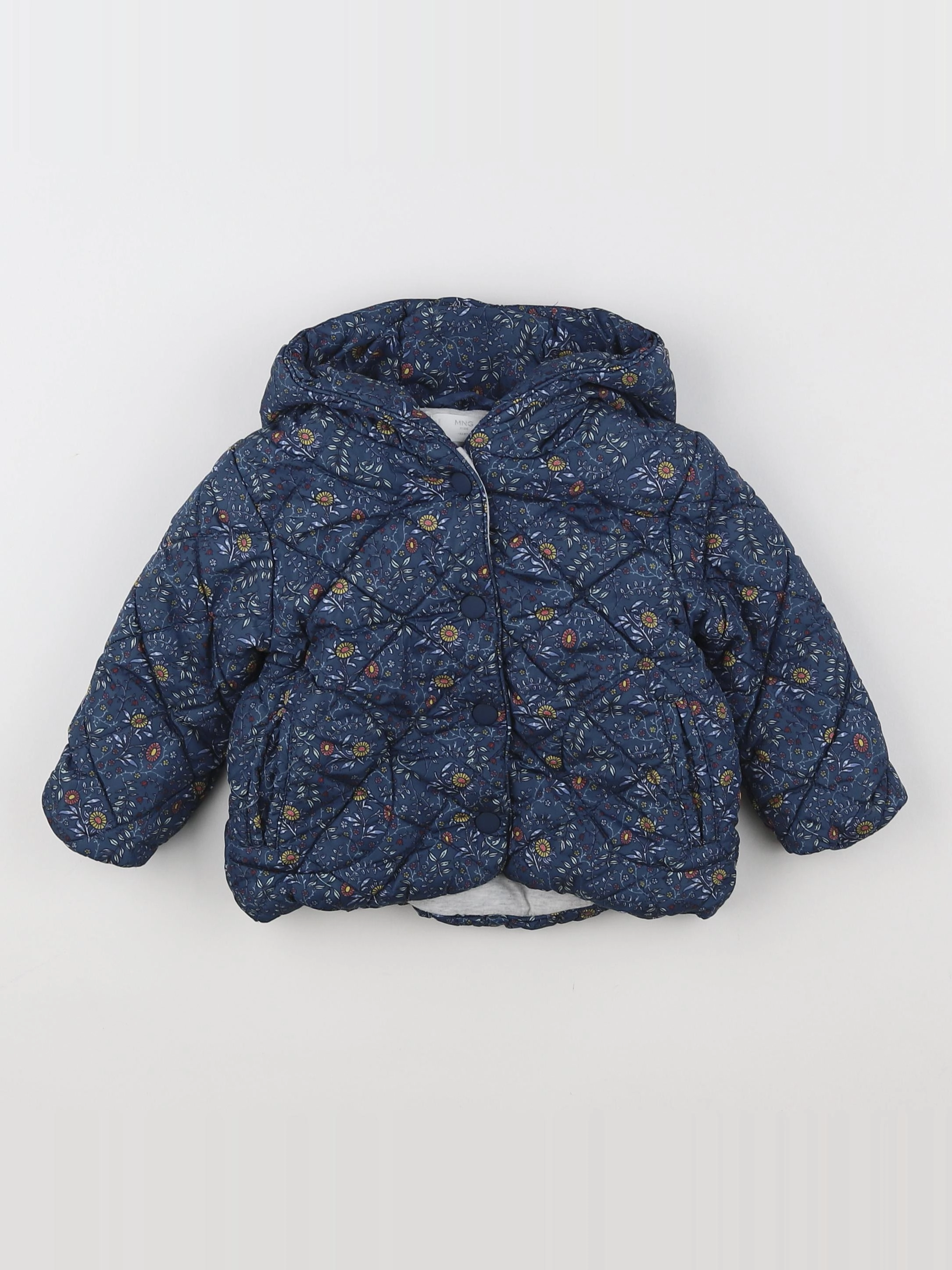 Mango - doudoune multicolore - 9/12 mois