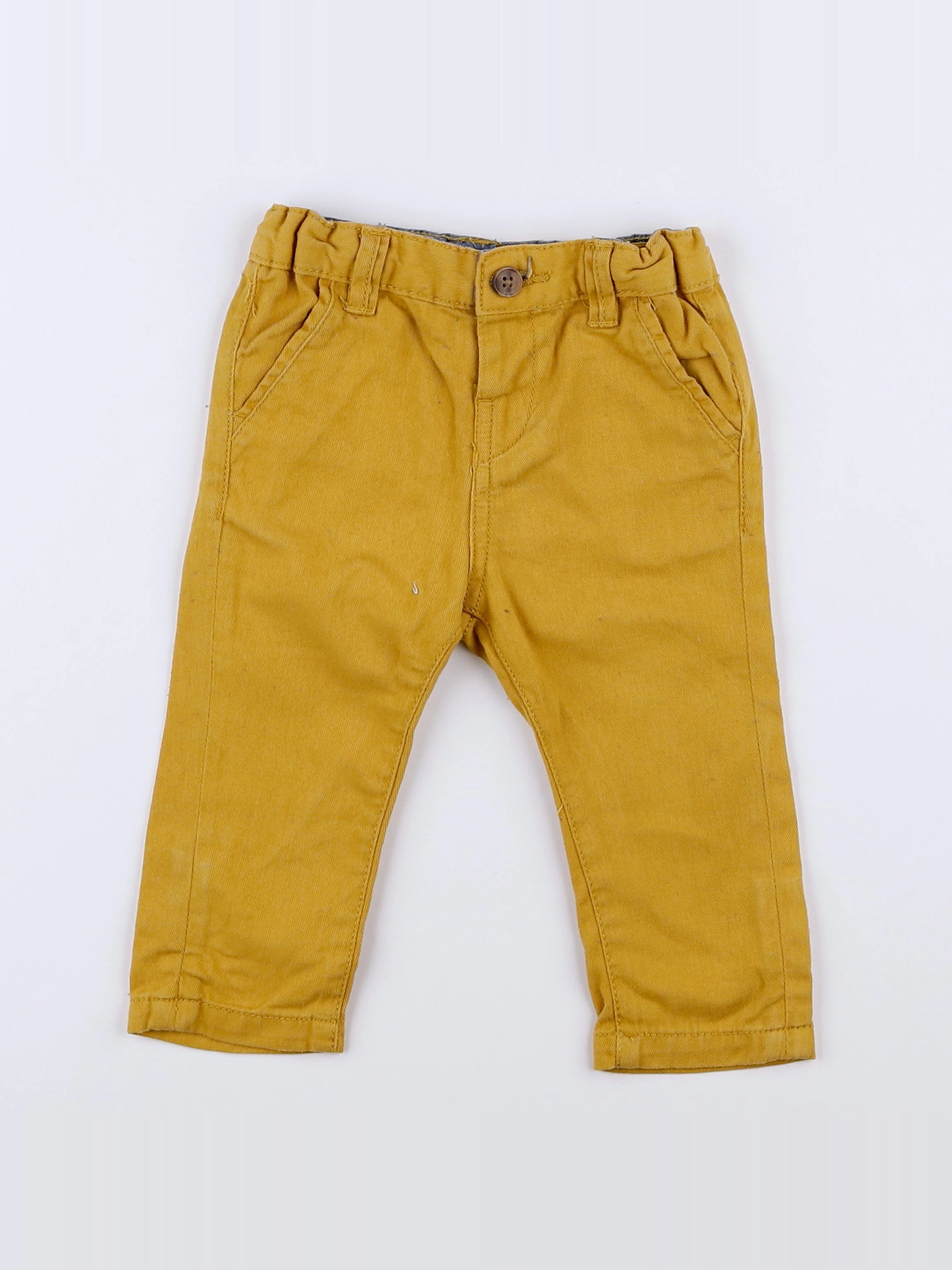 La Redoute - pantalon jaune - 6 mois