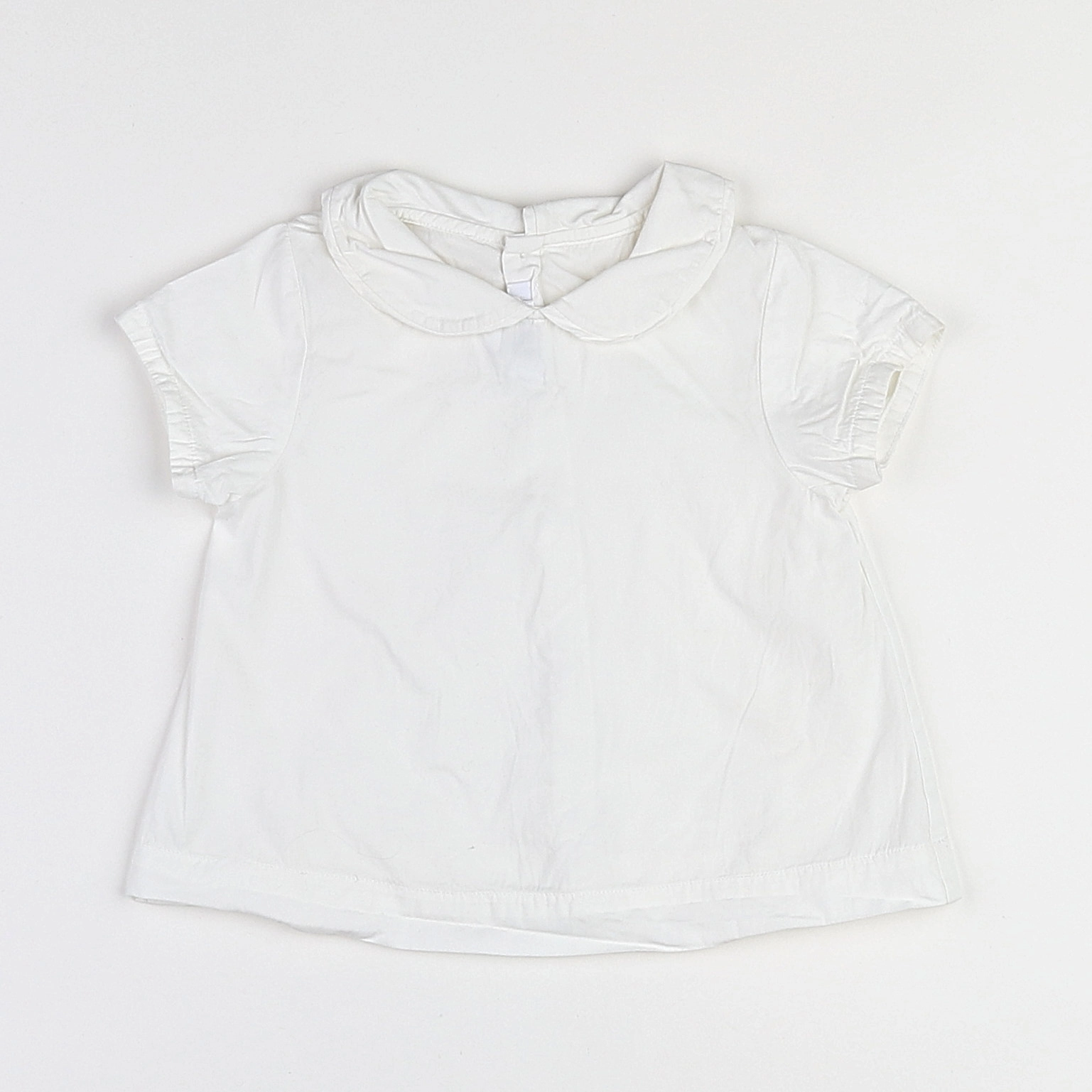 Jacadi - chemise blanc - 12 mois