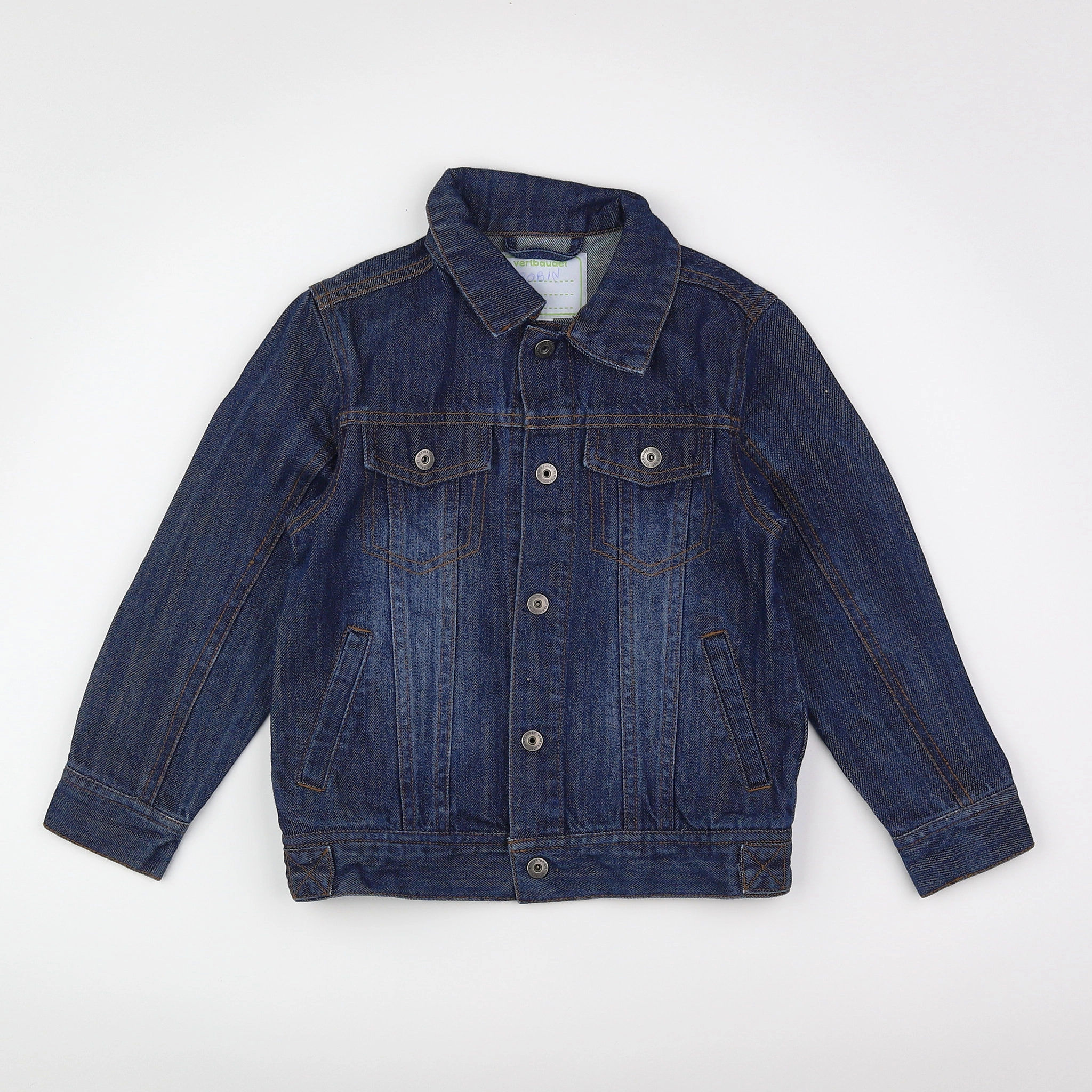 Vertbaudet - veste bleu - 6 ans