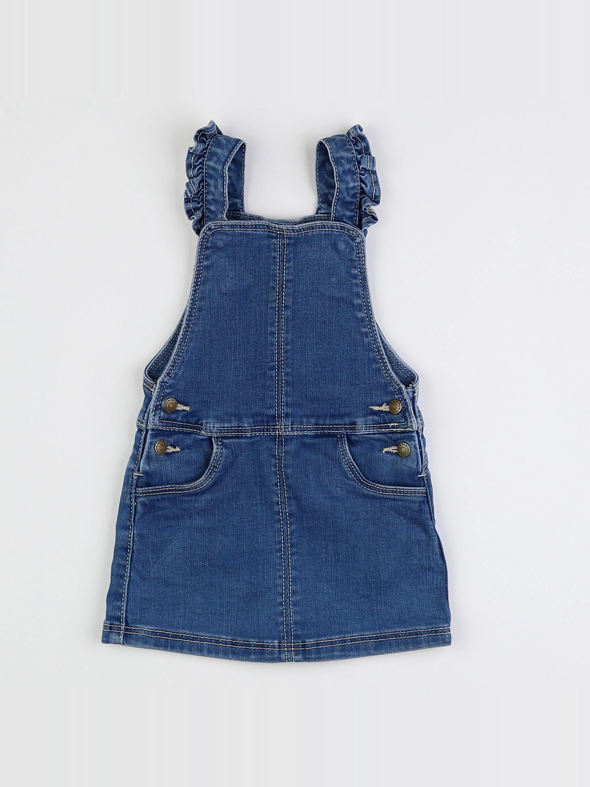 Tape à l'oeil - robe bleu - 12 mois