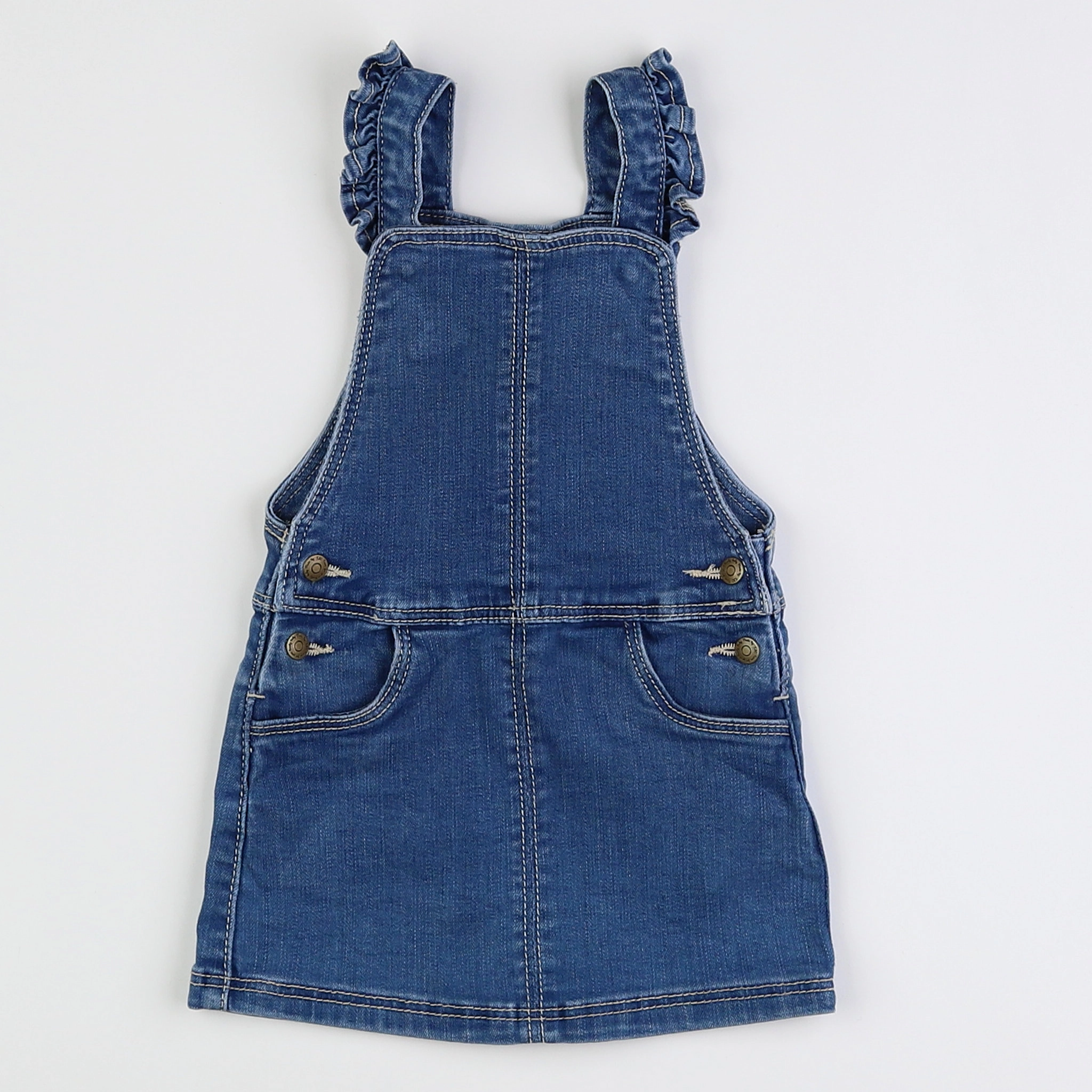 Tape à l'oeil - robe bleu - 12 mois