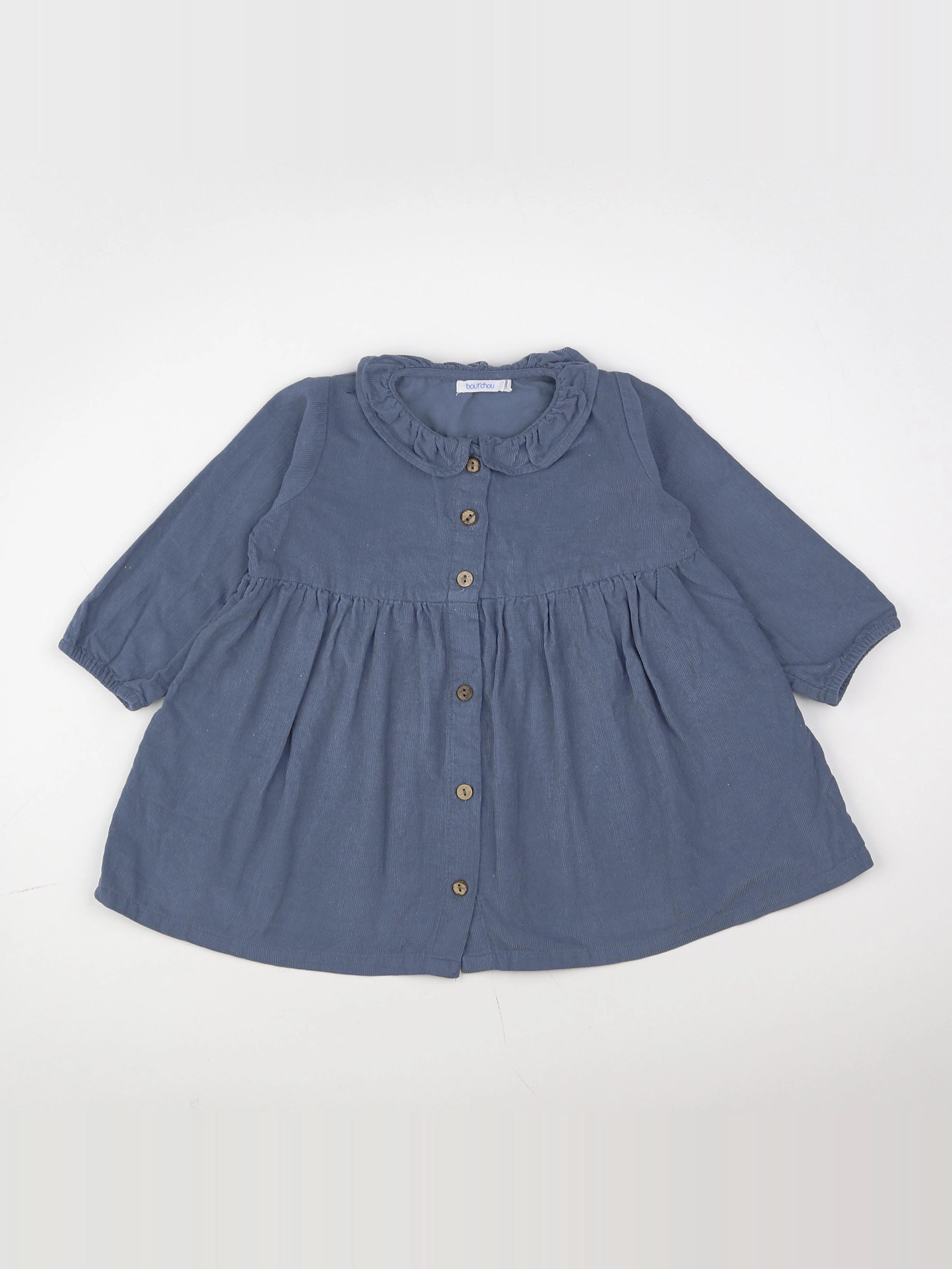 Boutchou - robe bleu - 9 mois