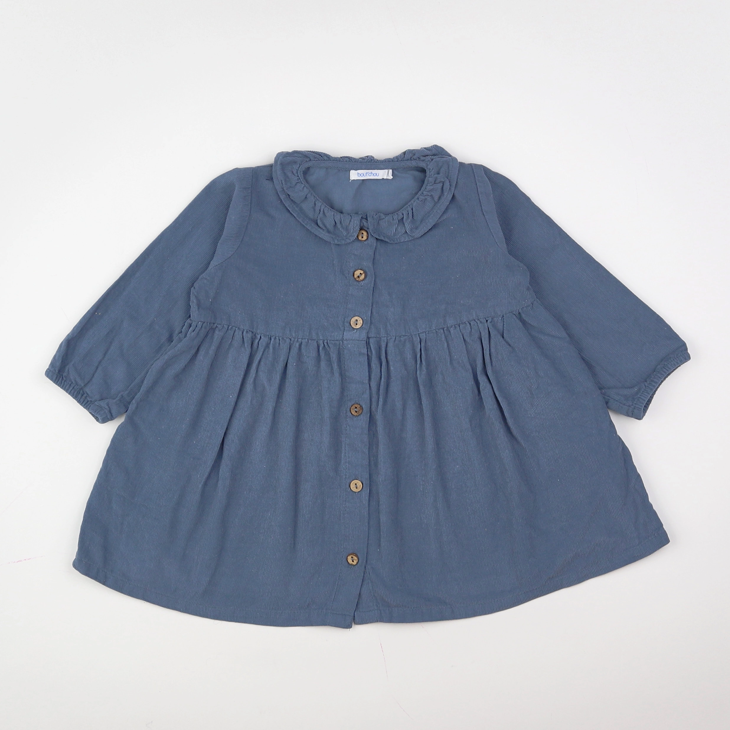 Boutchou - robe bleu - 9 mois