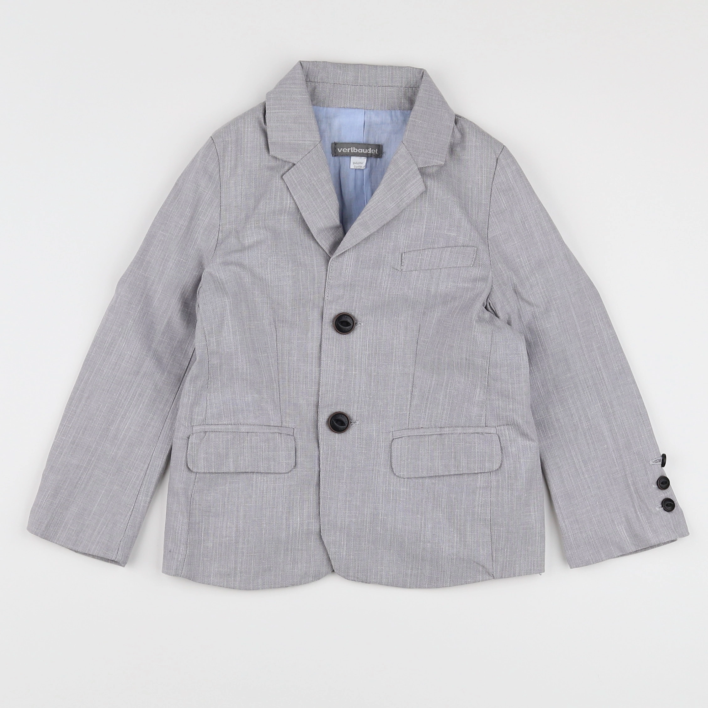 Vertbaudet - veste gris - 3 ans