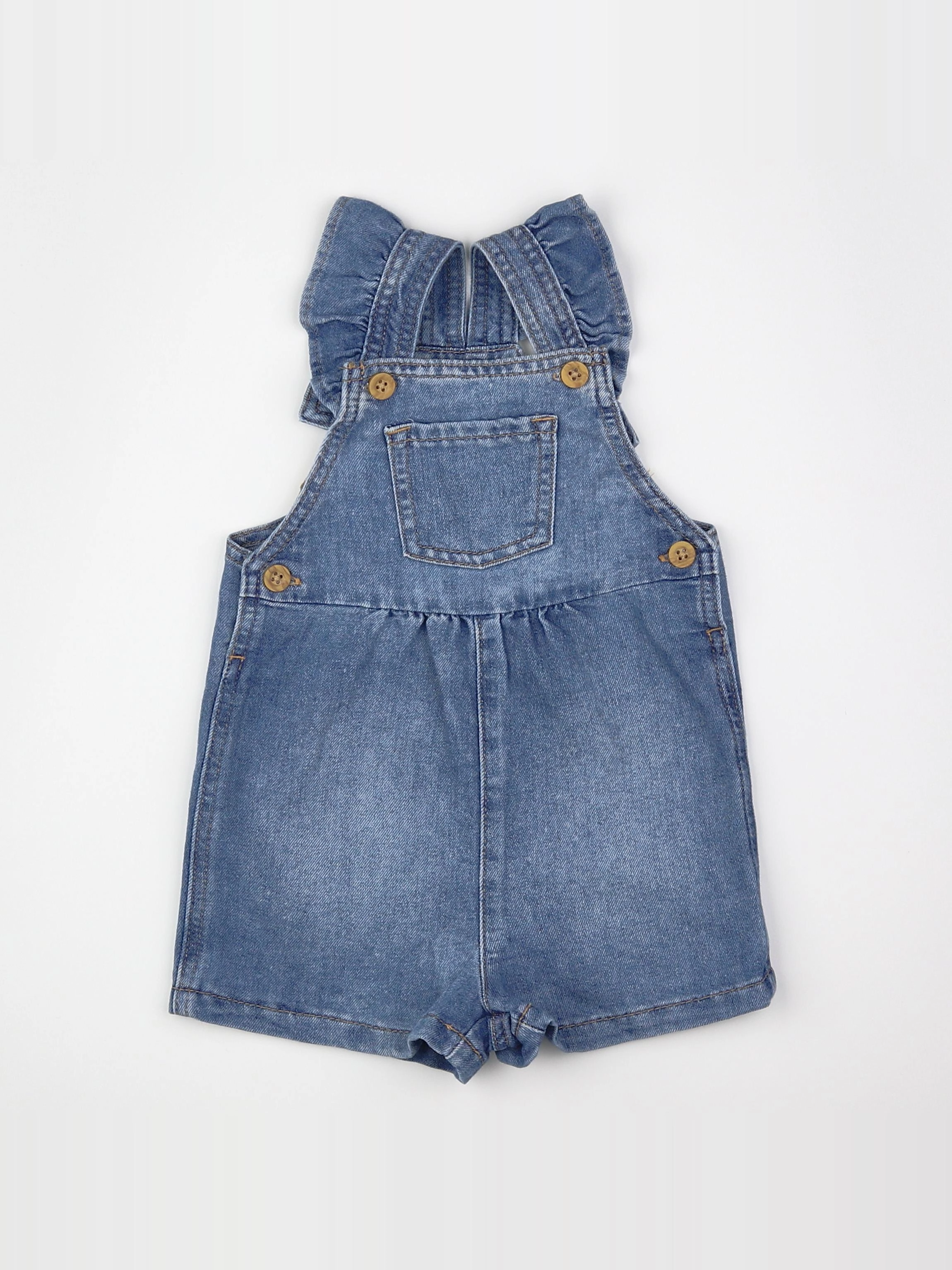 H&M - combinaison bleu - 9 mois