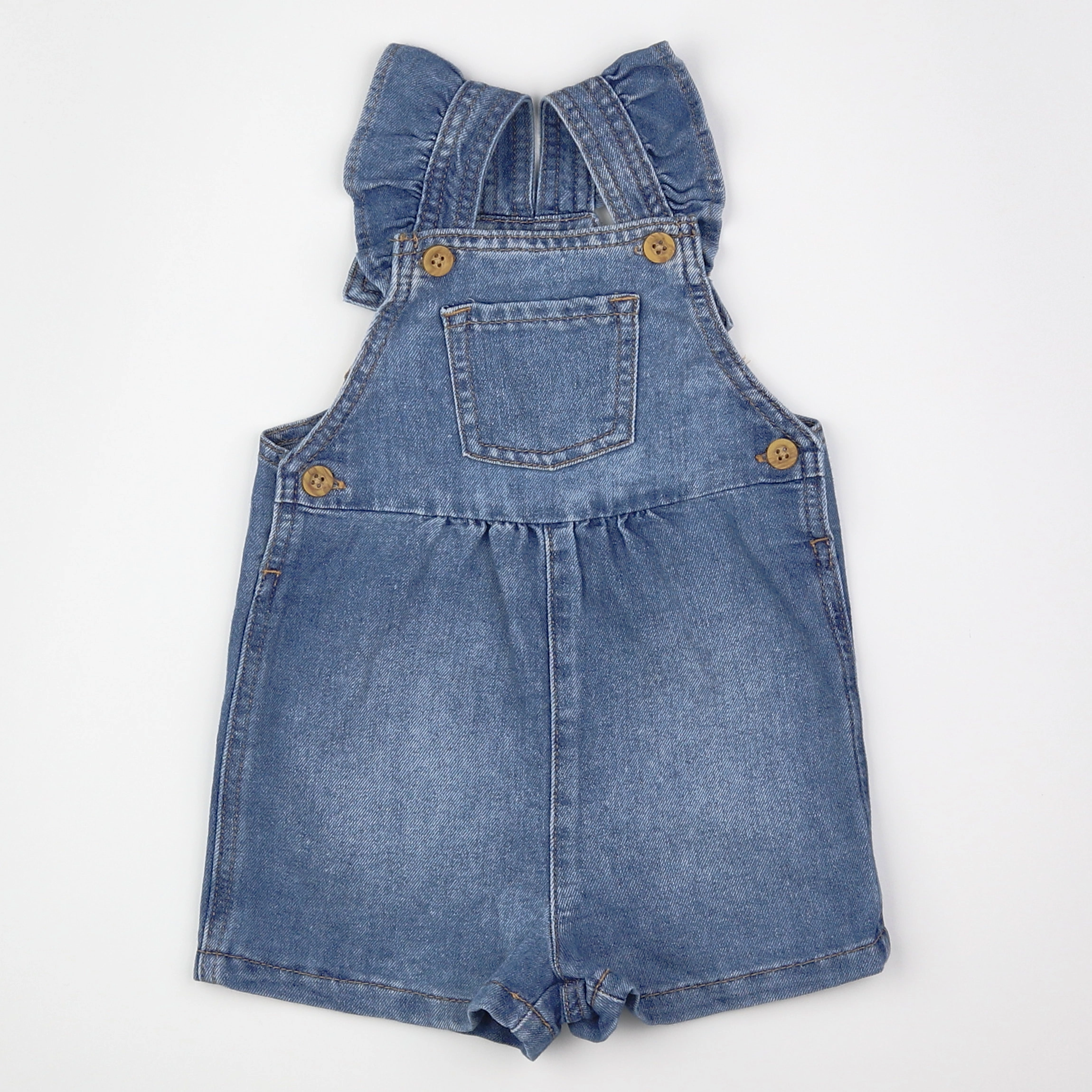 H&M - combinaison bleu - 9 mois