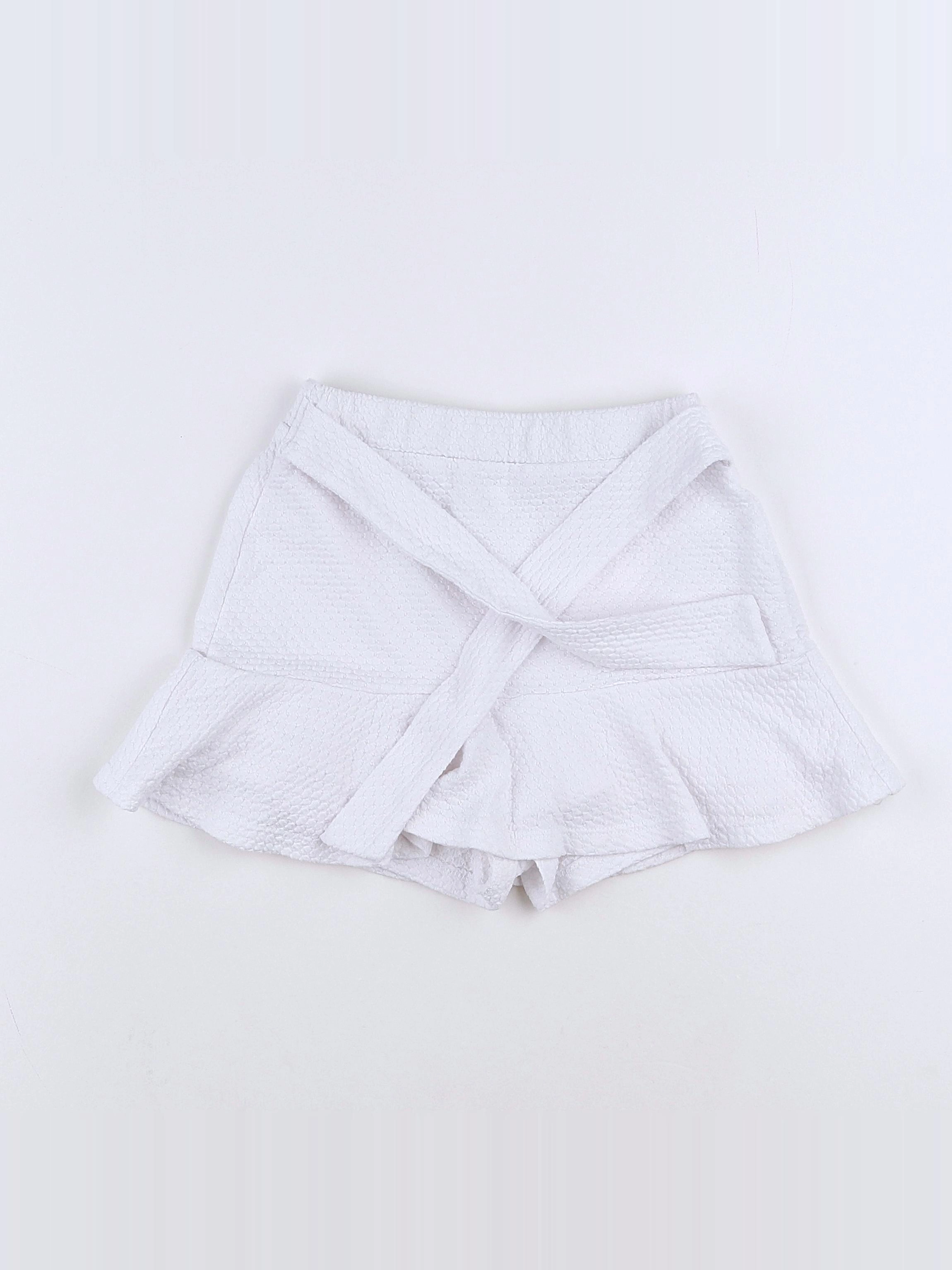 Zara - jupe blanc - 7 ans