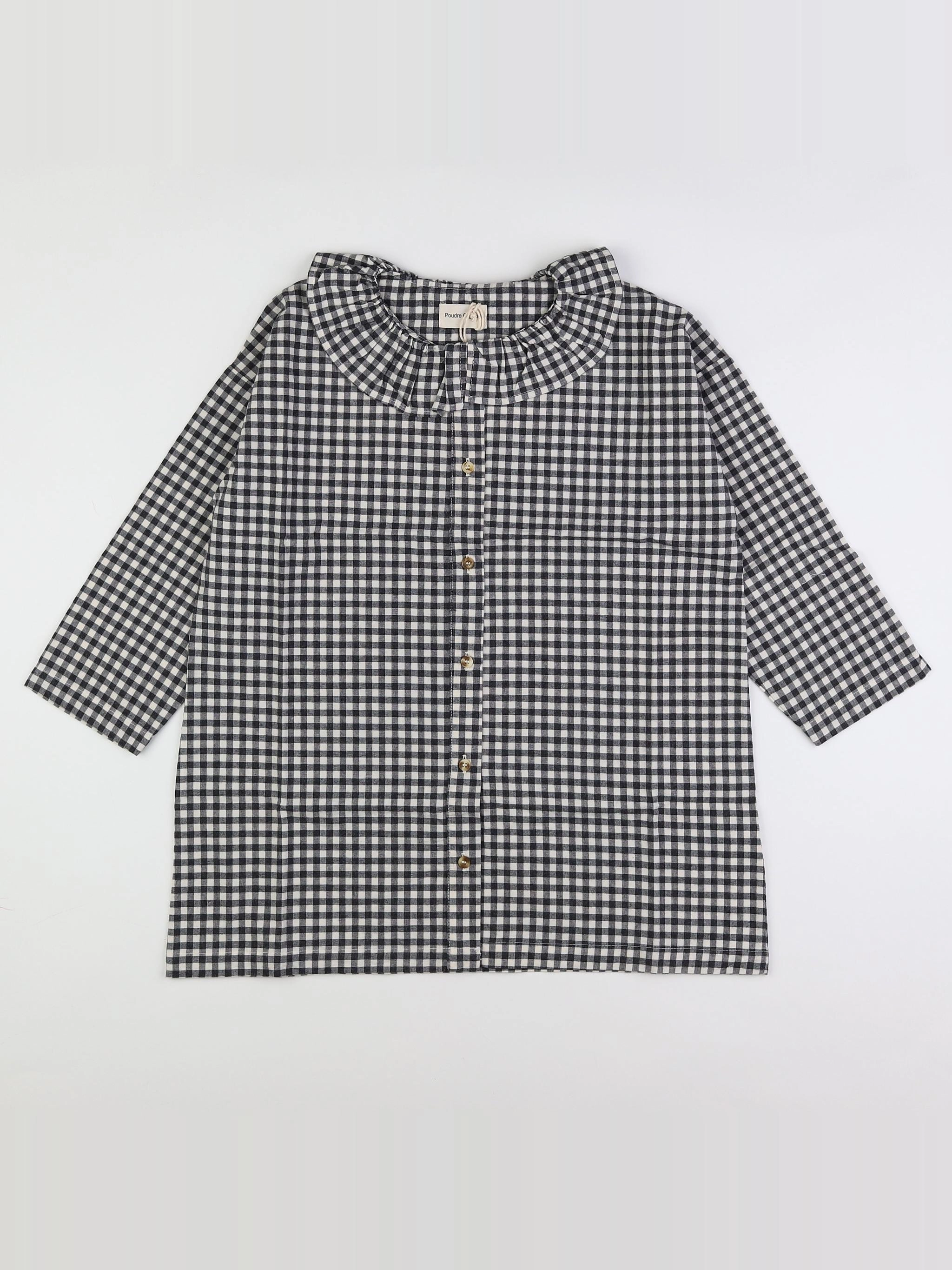 Poudre Organic - blouse noir, beige (neuf) - 12 ans