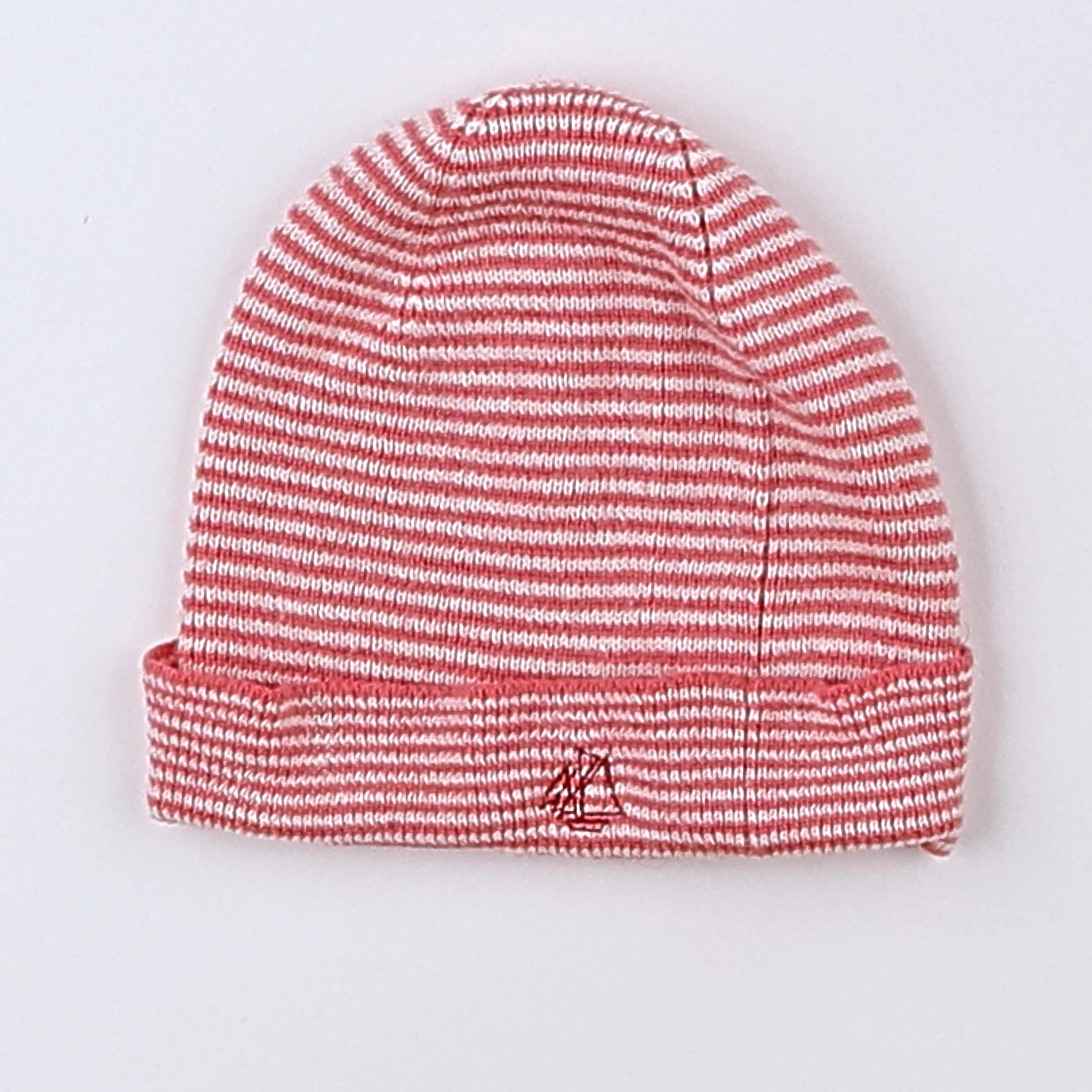 Petit Bateau - bonnet gris, rose - 3 mois