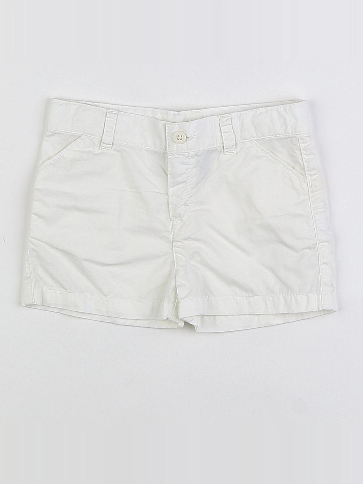 Petit Bateau - short blanc - 12 mois