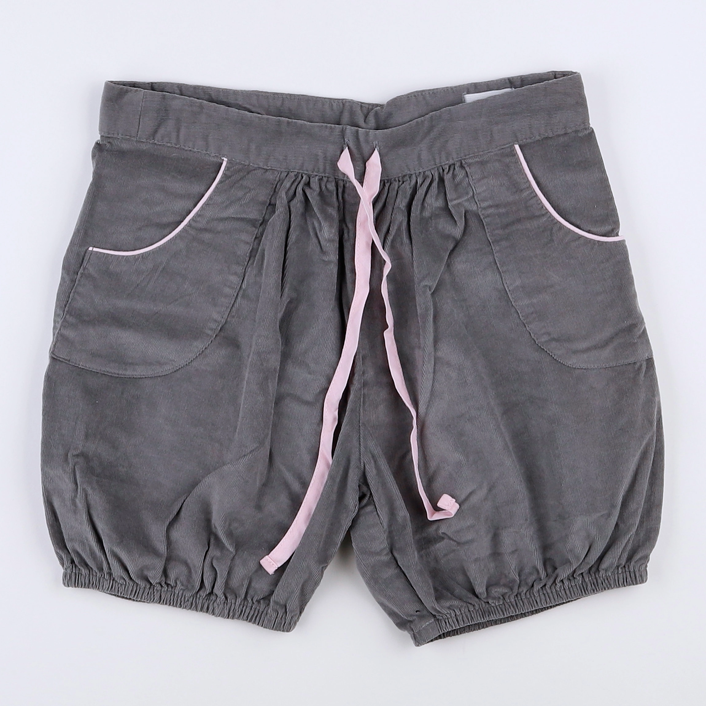 Frangin Frangine - short gris - 8 ans