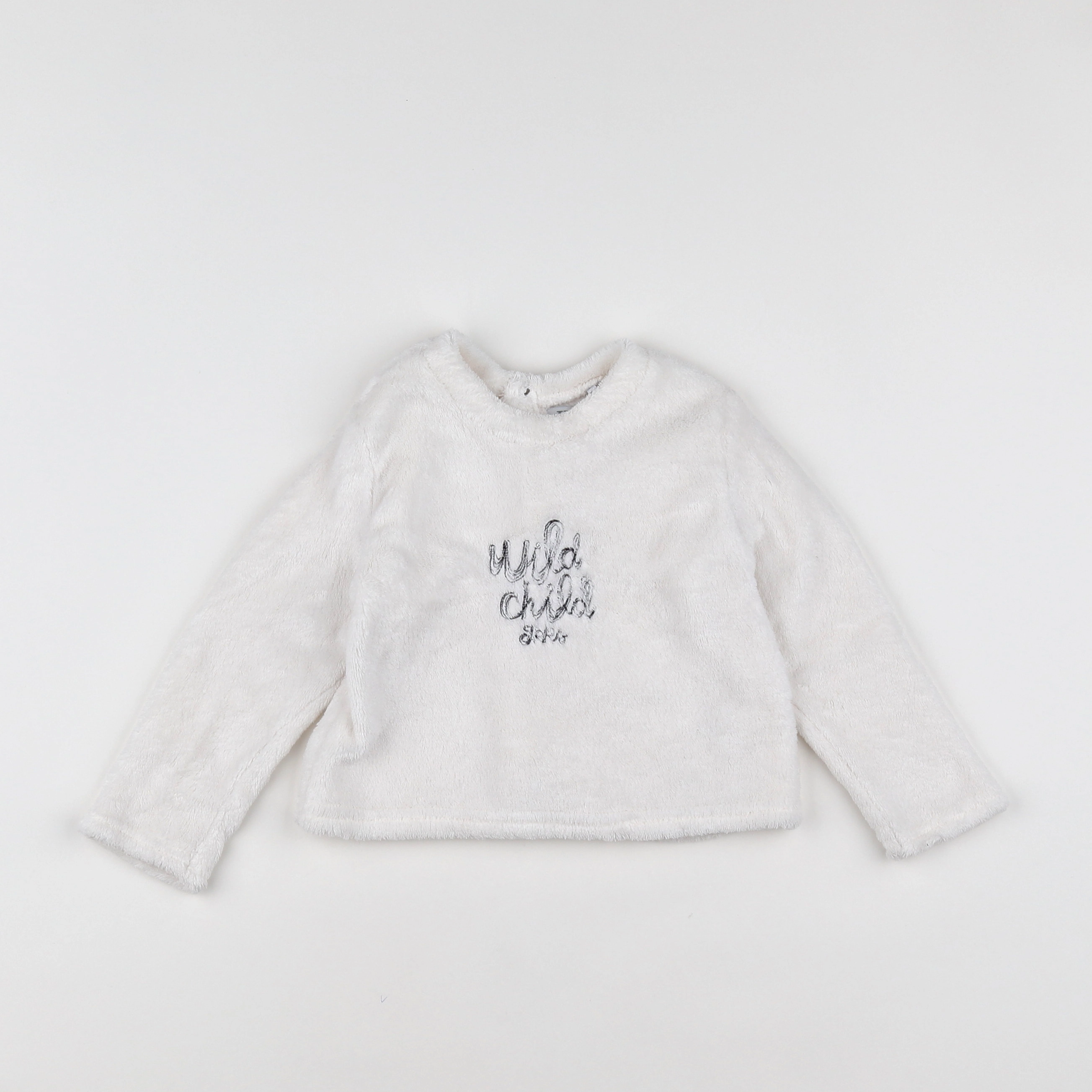 IKKS - sweat blanc - 2 ans