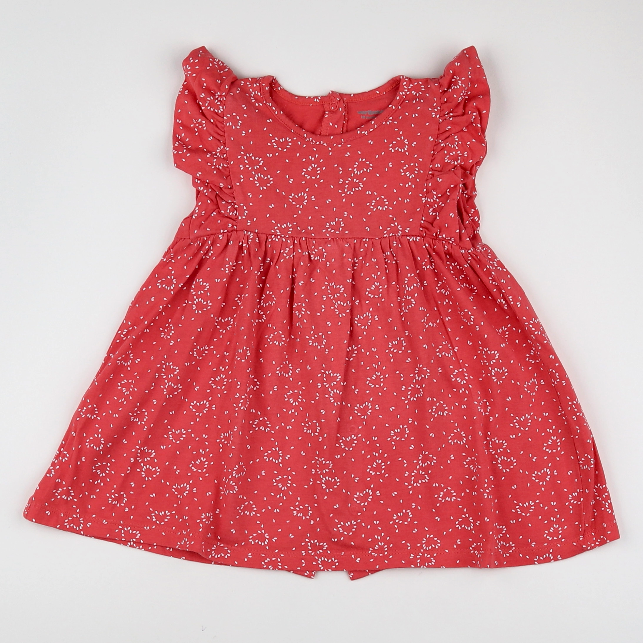 Vertbaudet - robe rouge - 18 mois