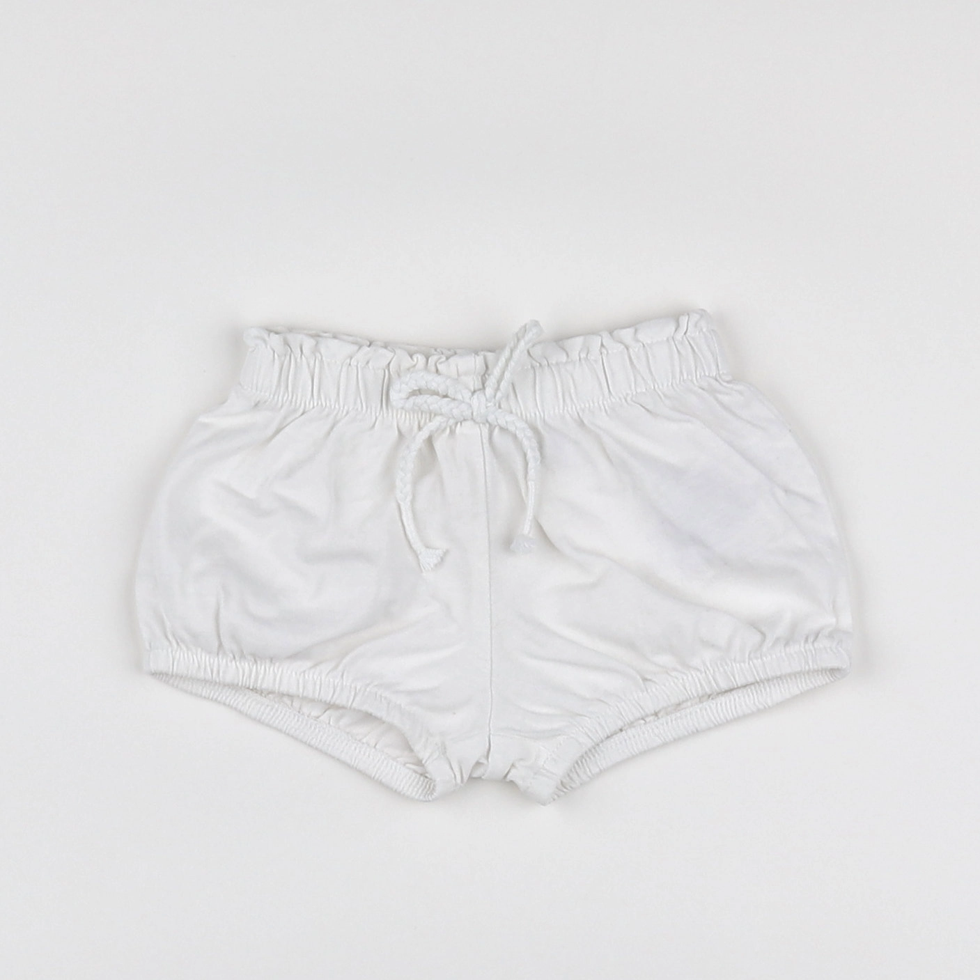 Vertbaudet - short blanc - 3 mois