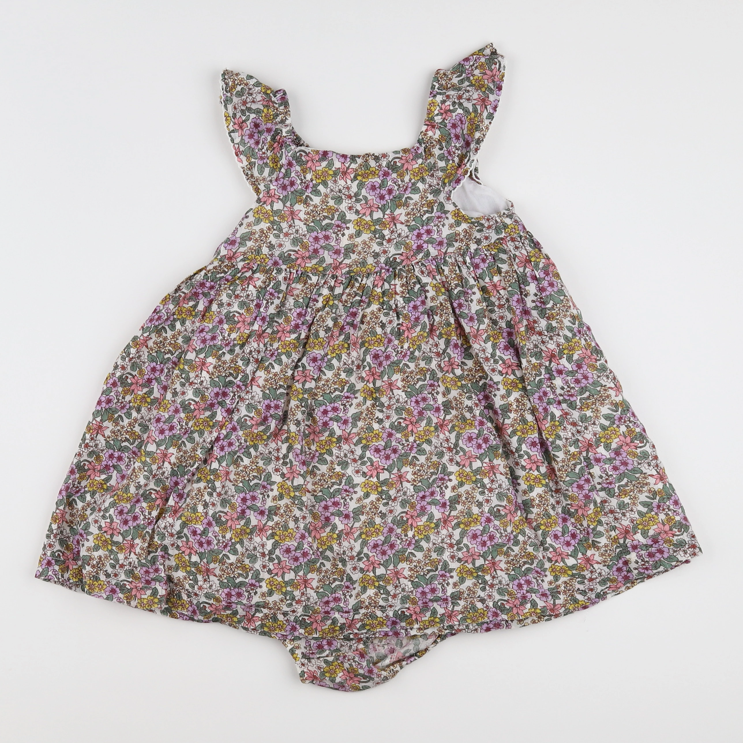 Monoprix - robe multicolore - 18 mois