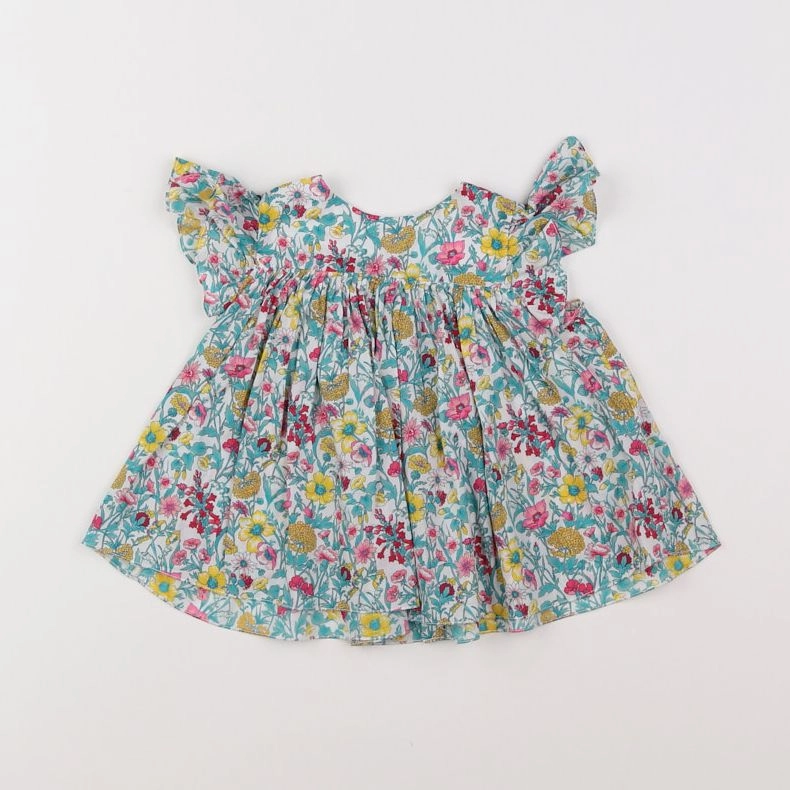 Jacadi - blouse liberty multicolore - 12 mois