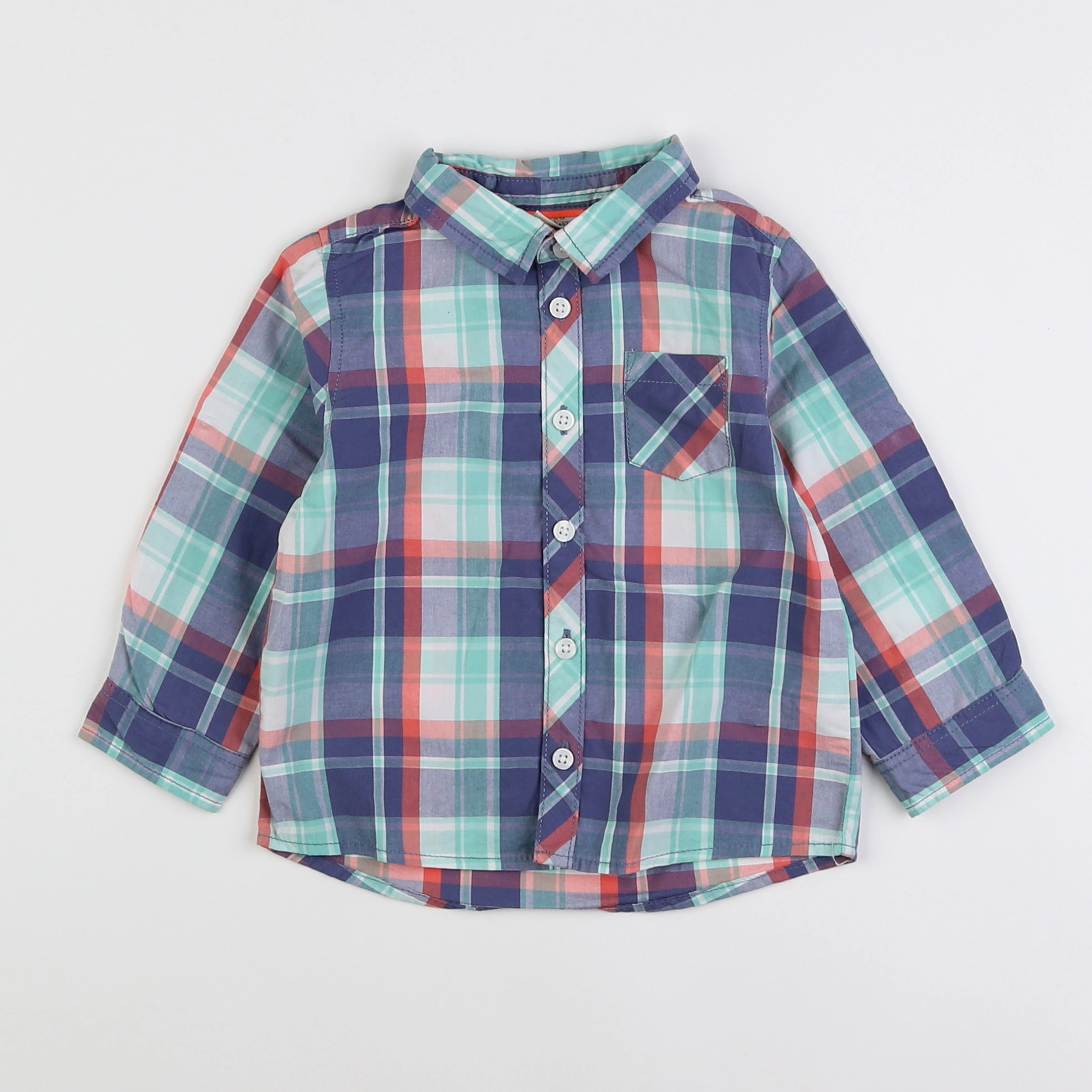Tape à l'oeil - chemise multicolore - 18 mois