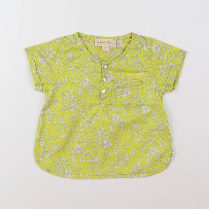 La Petite Collection - blouse jaune - 12 mois