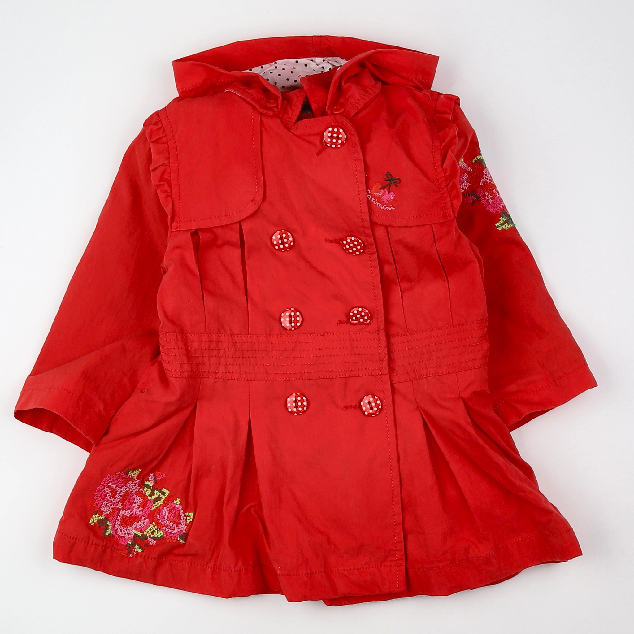 Catimini - veste rouge - 18 mois