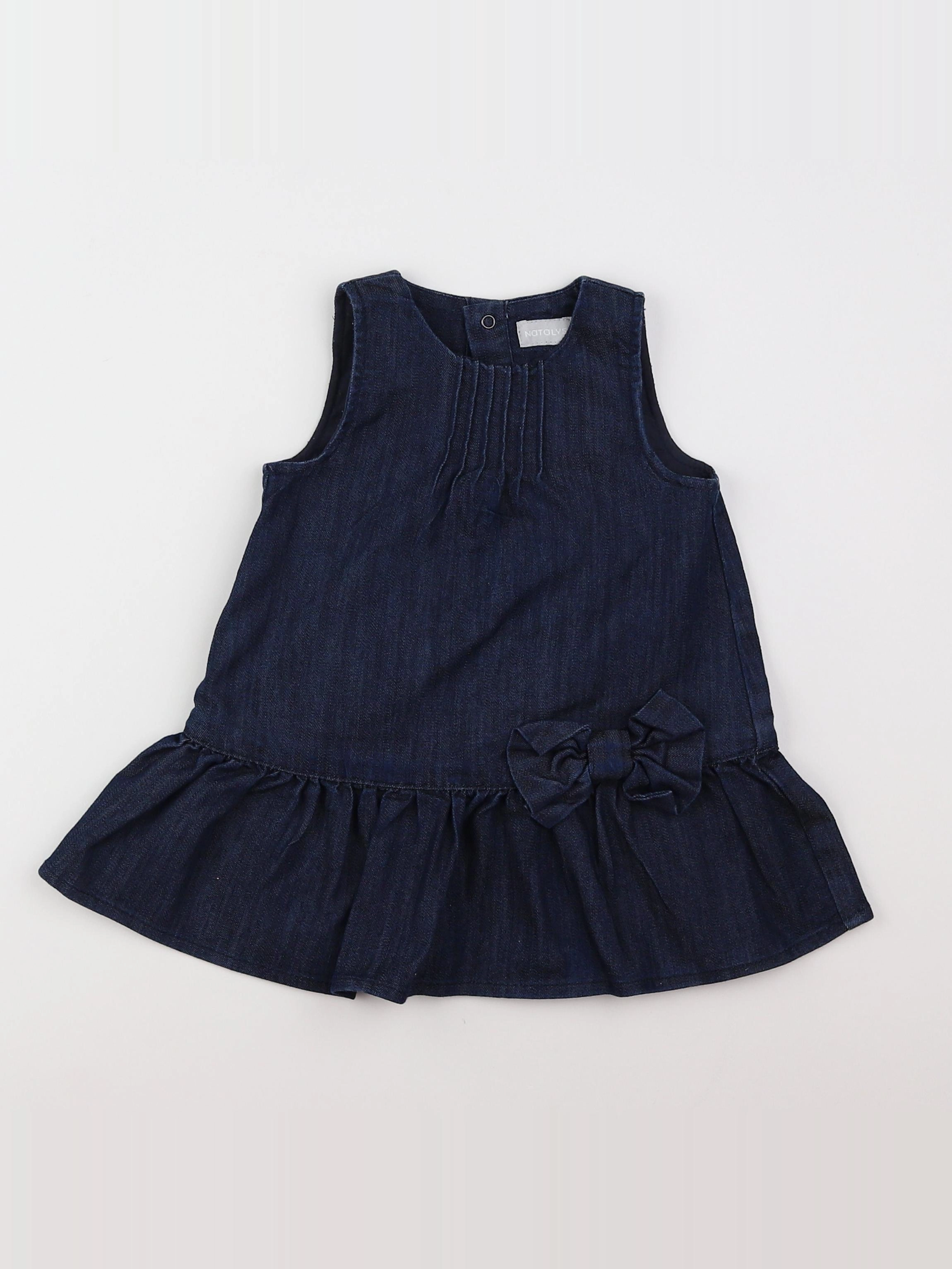 Natalys - robe bleu - 18 mois
