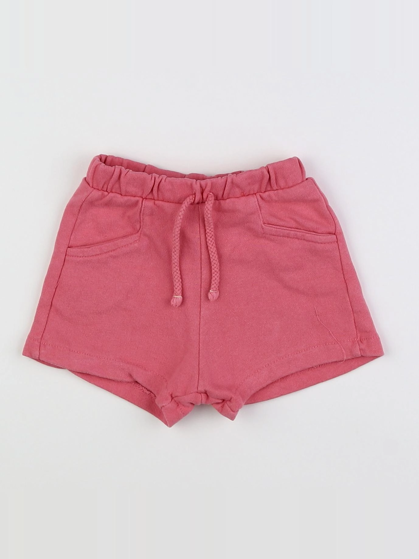 Zara - short rose - 9/12 mois