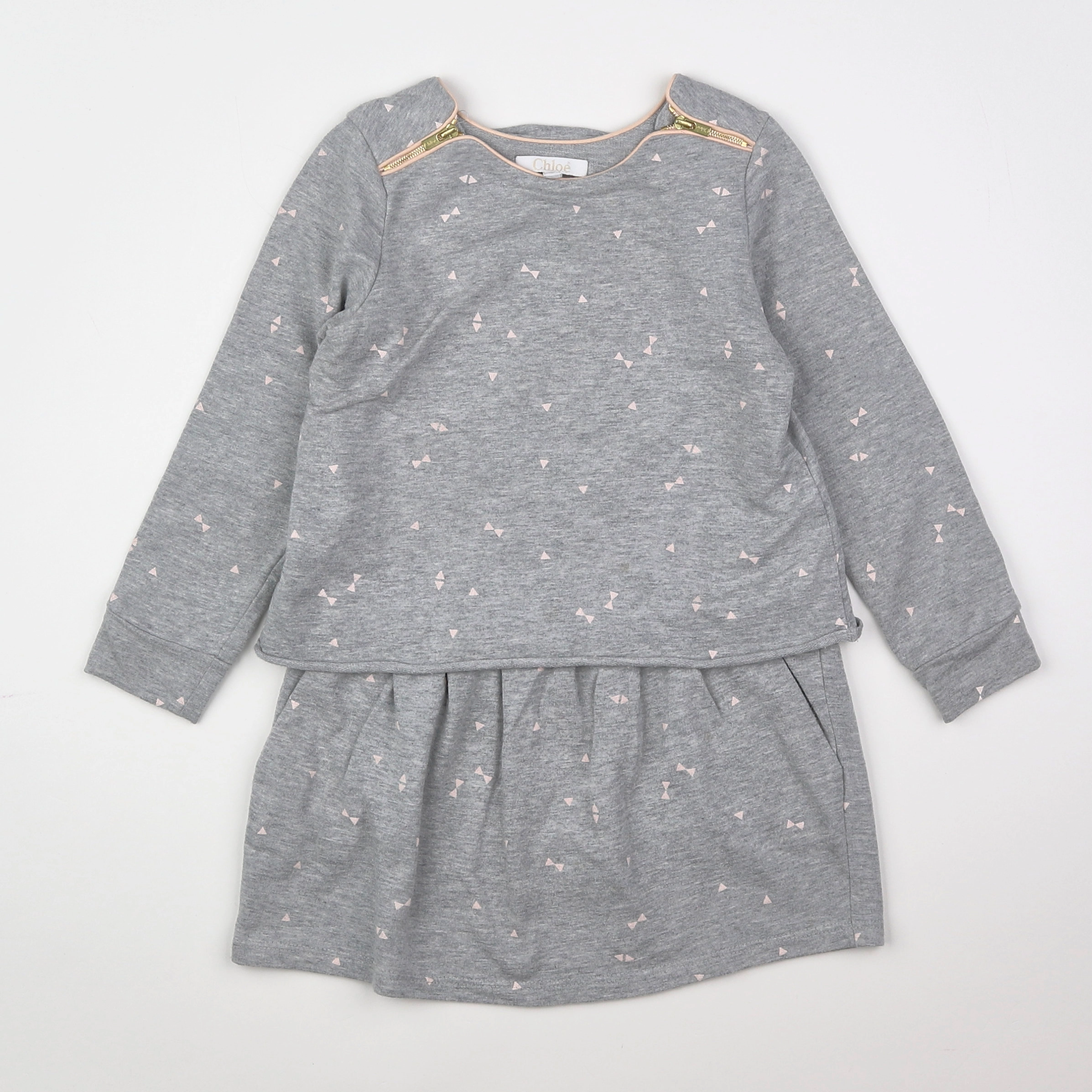 Chloé - robe gris - 3 ans