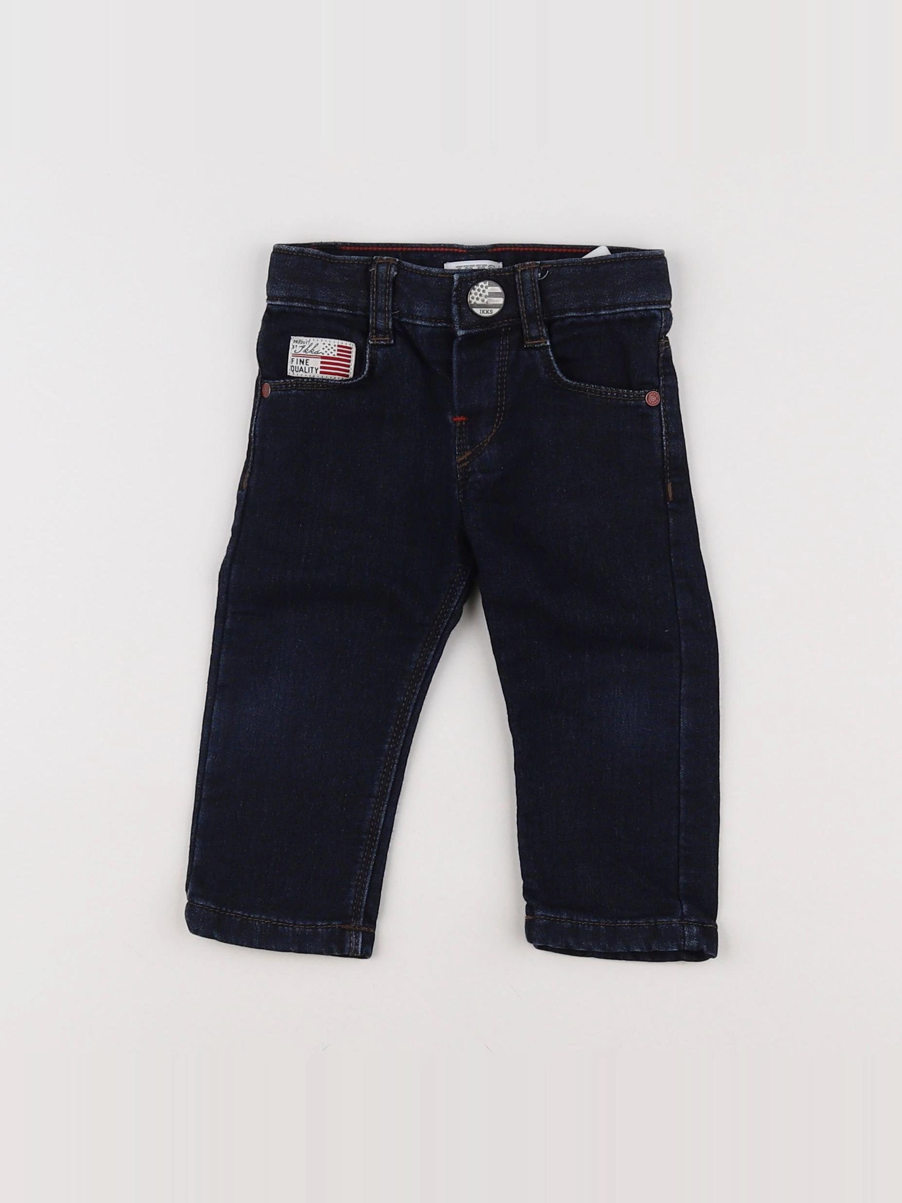 IKKS - jean bleu - 6 mois