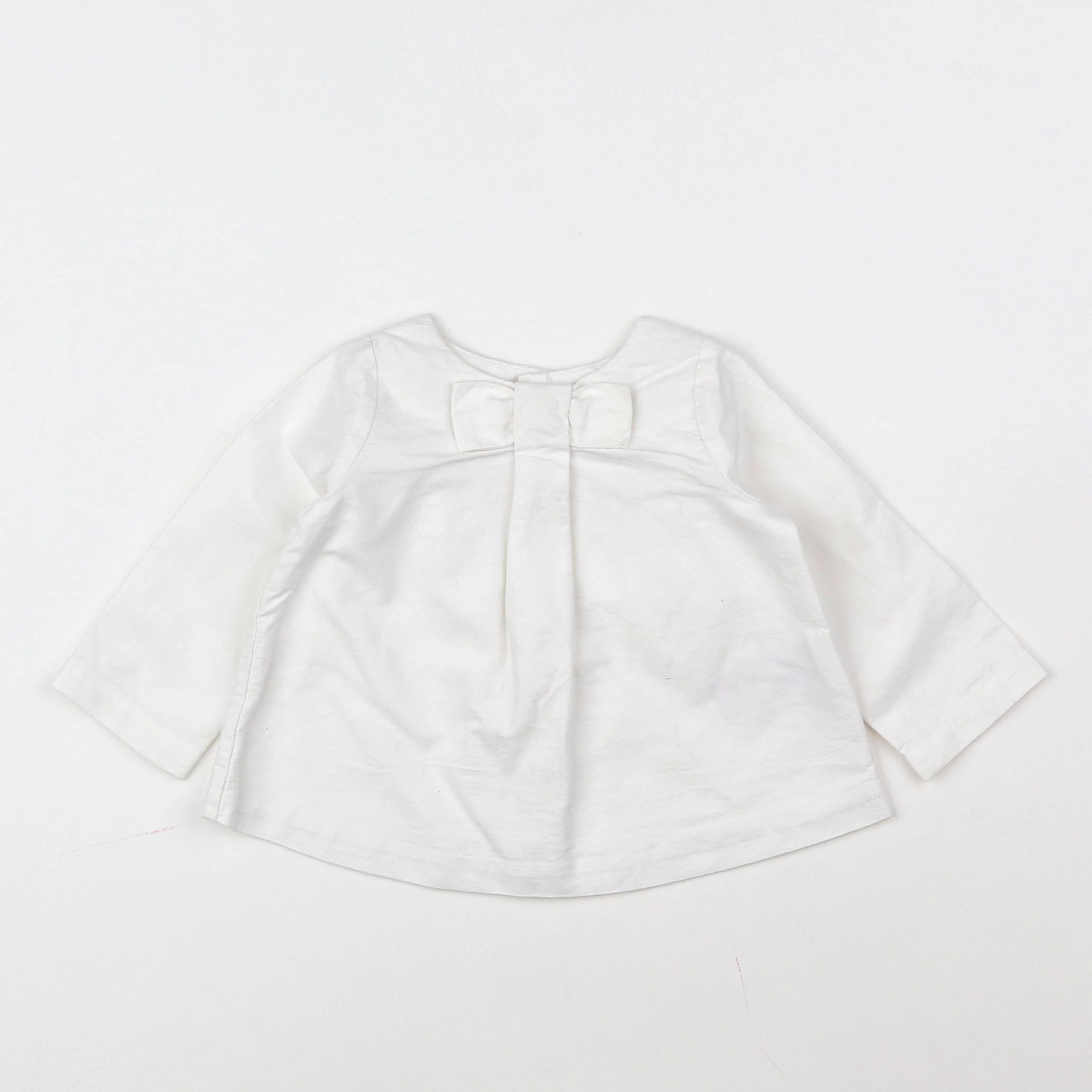 Jacadi - blouse blanc - 12 mois