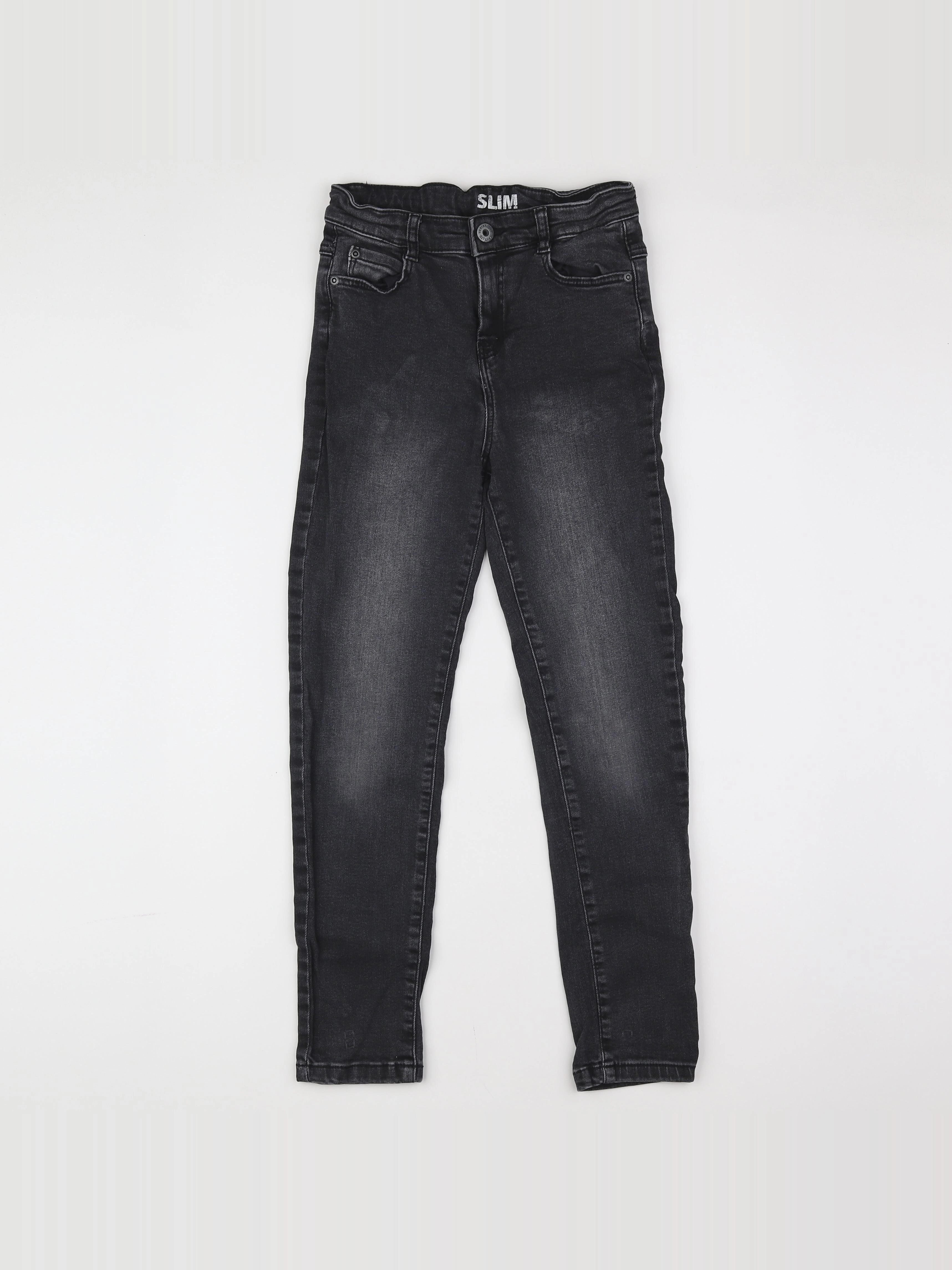 Vertbaudet - jean noir - 9 ans