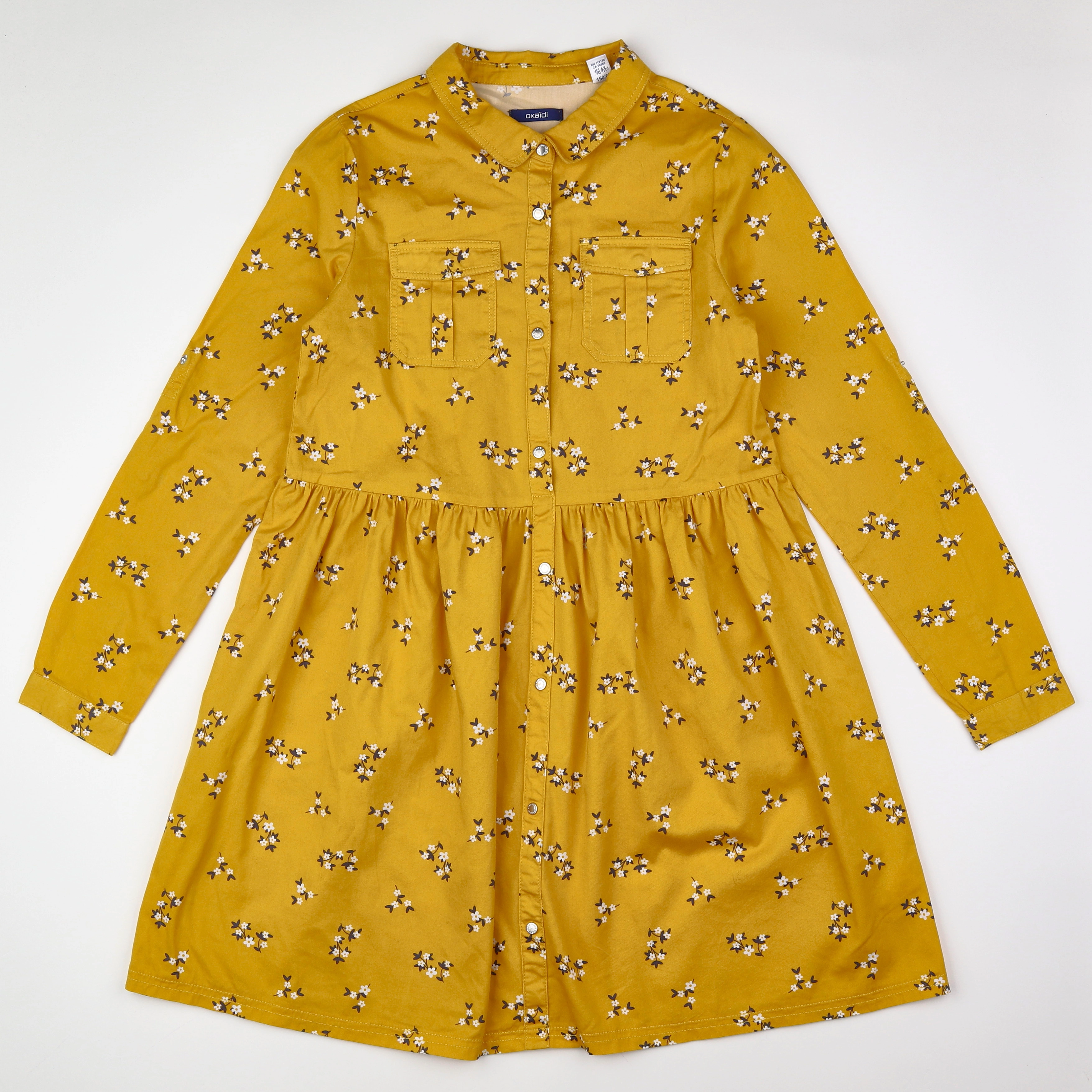 Okaidi - robe jaune - 12 ans