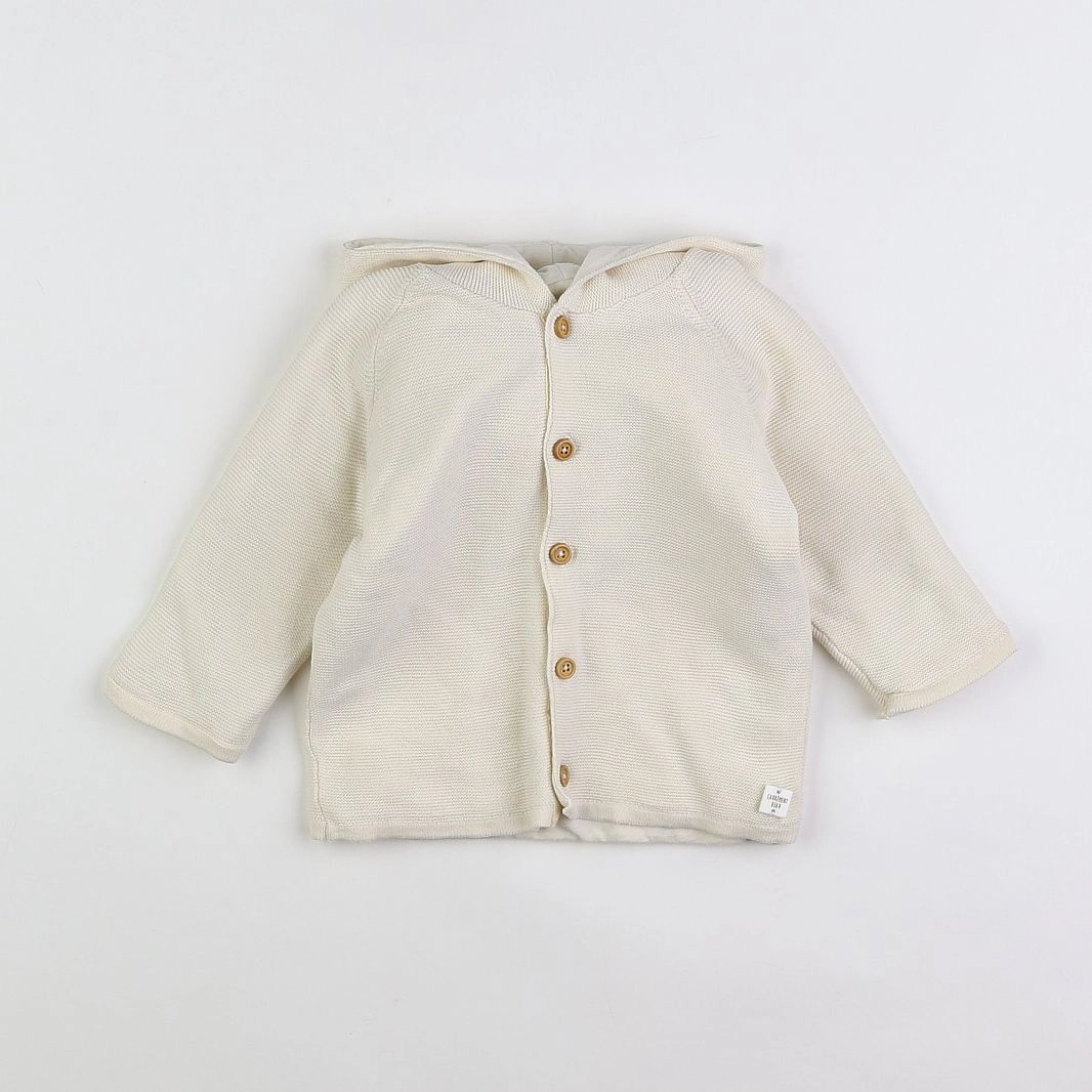 Carrément Beau - gilet beige - 9 mois