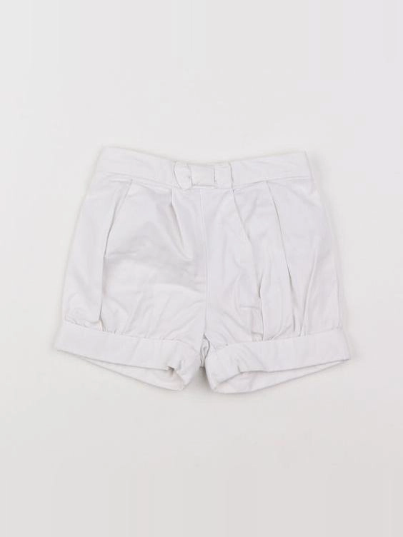 Jacadi - short blanc - 12 mois