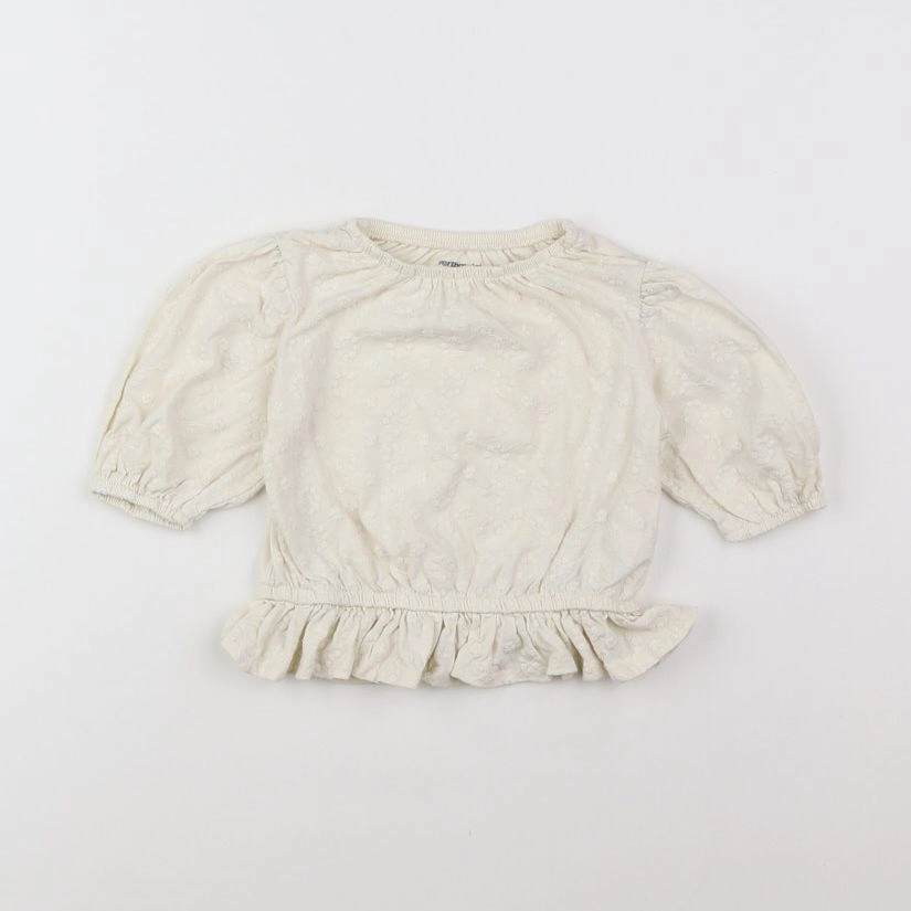Vertbaudet - blouse blanc - 2 ans