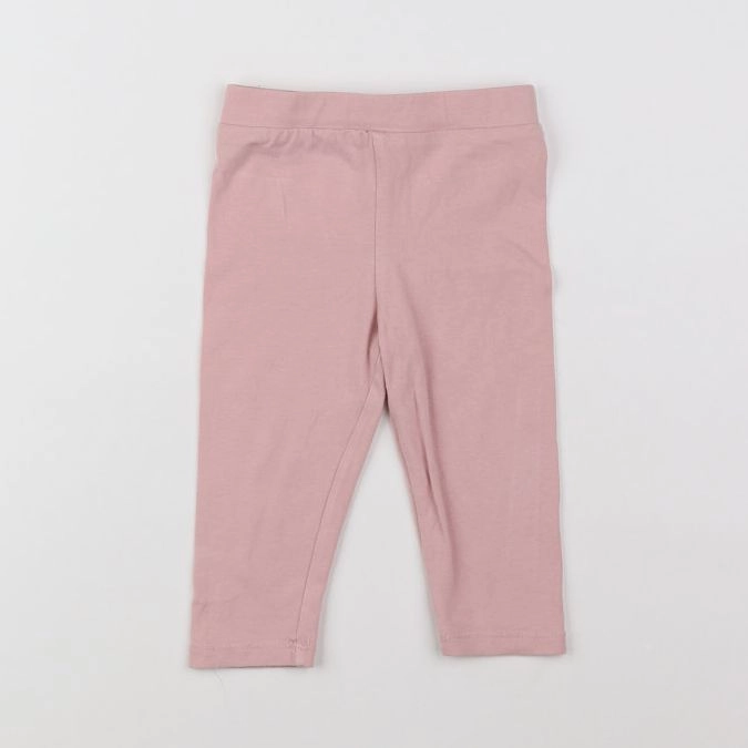 Vertbaudet - legging rose - 9 mois