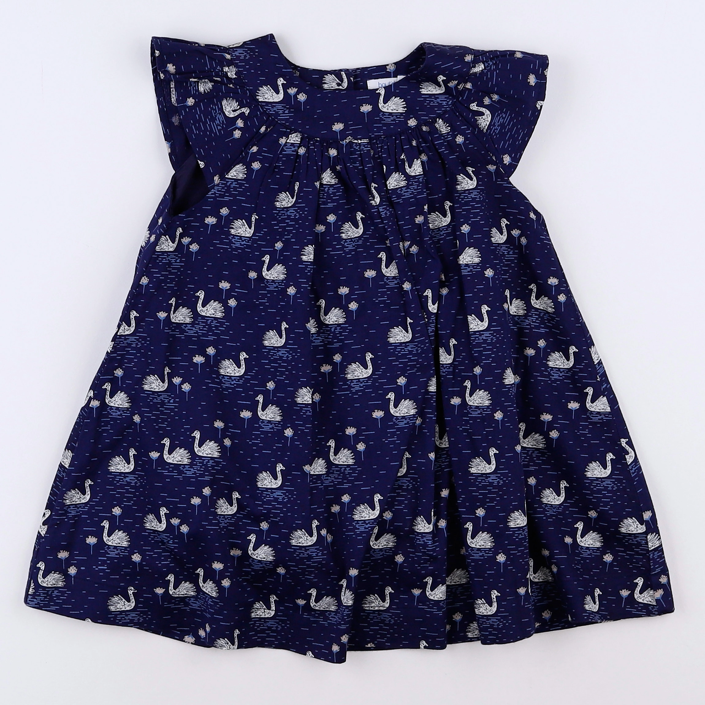 Boutchou - robe bleu - 12 mois
