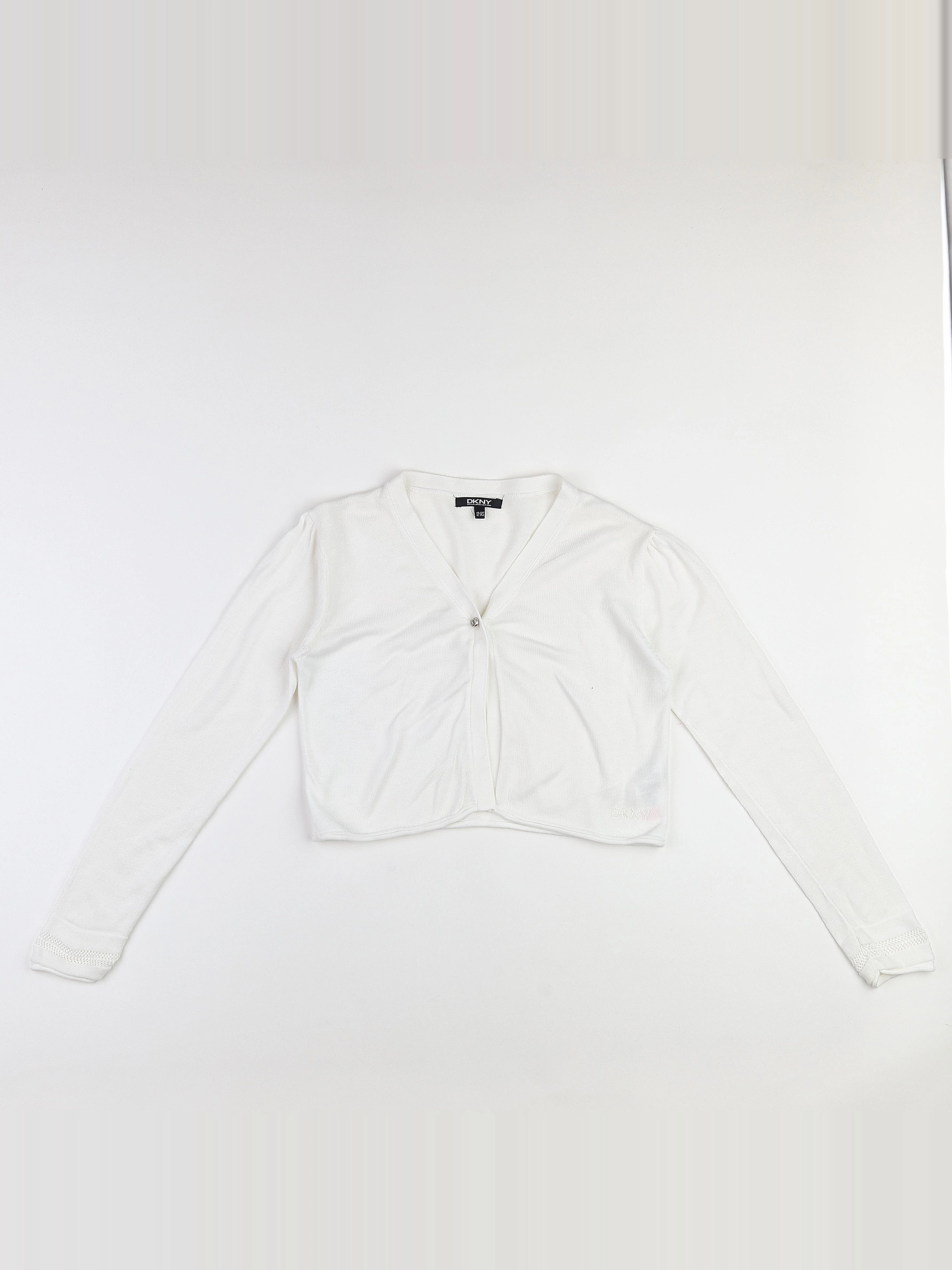 Dkny - gilet blanc - 12 ans