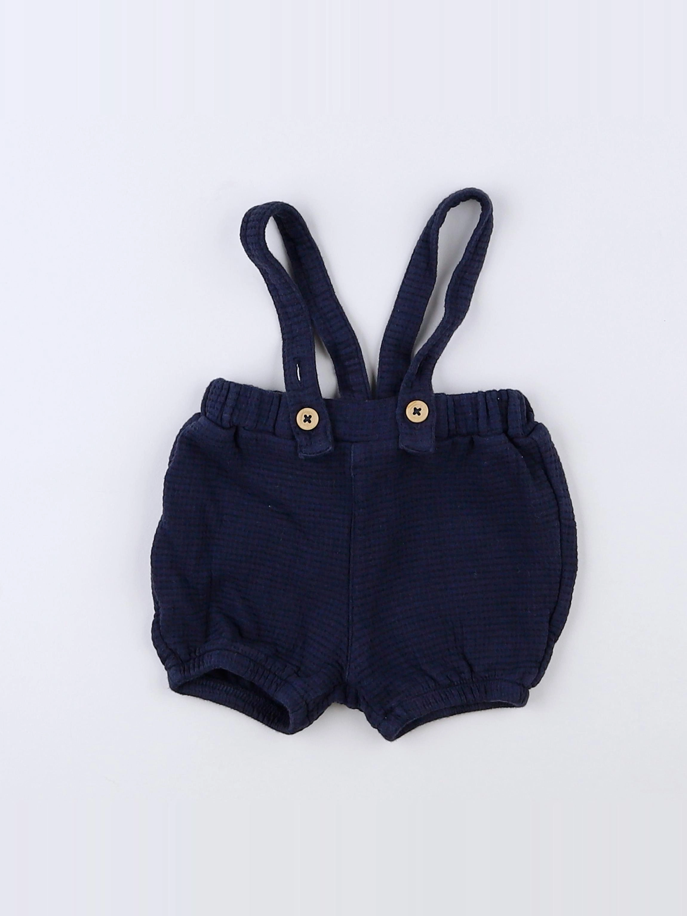 Tape à l'oeil - short bleu - 3 mois