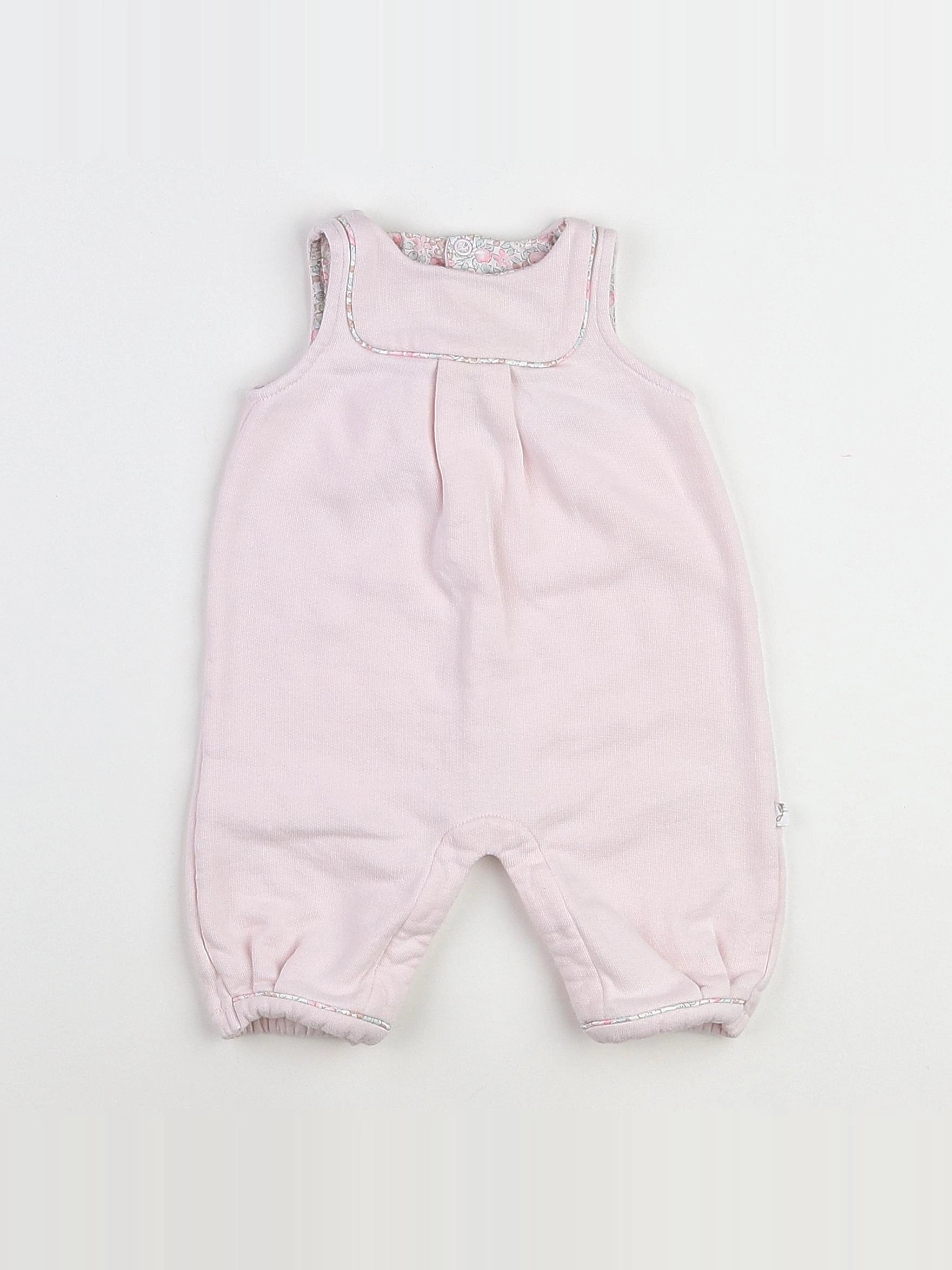 Jacadi - combinaison rose - 3 mois
