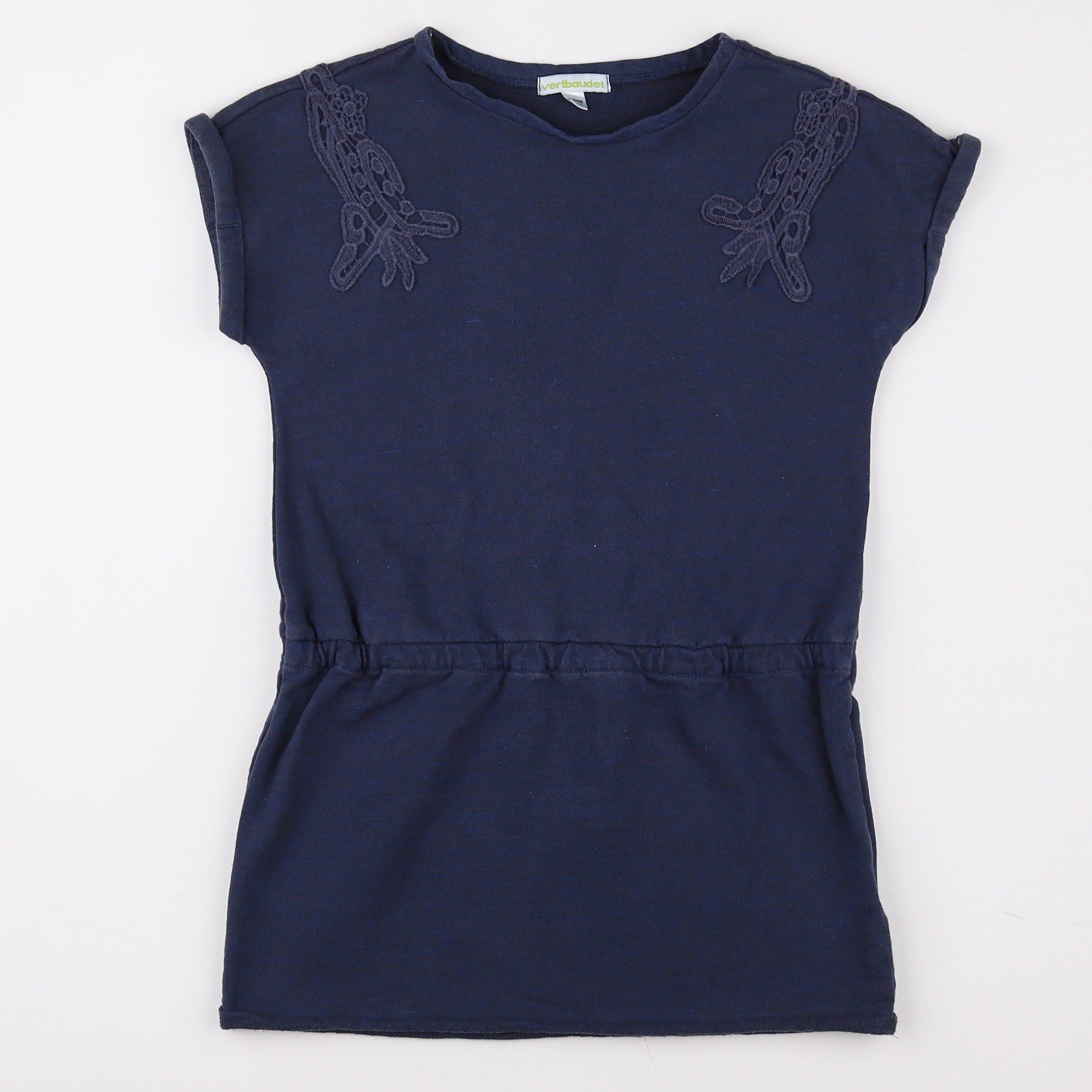 Vertbaudet - robe bleu - 8 ans