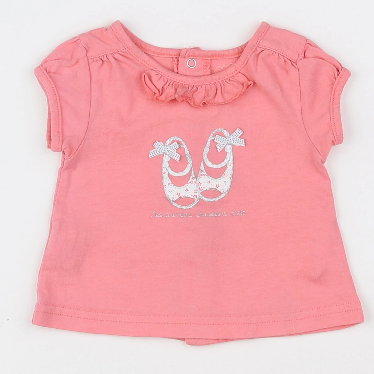 Tape à l'oeil - tee-shirt rose - 3 mois