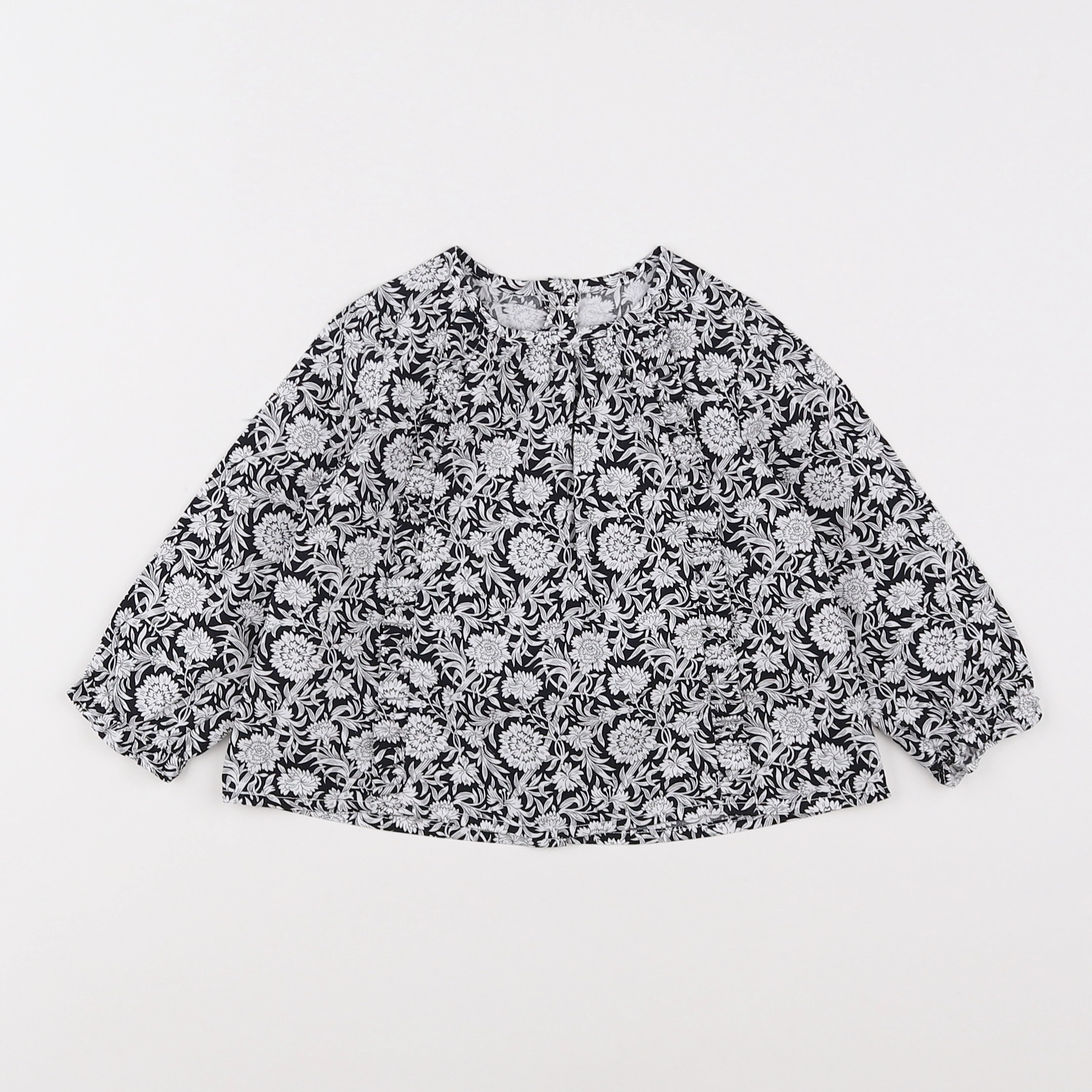 Natalys - blouse blanc, noir - 12 mois