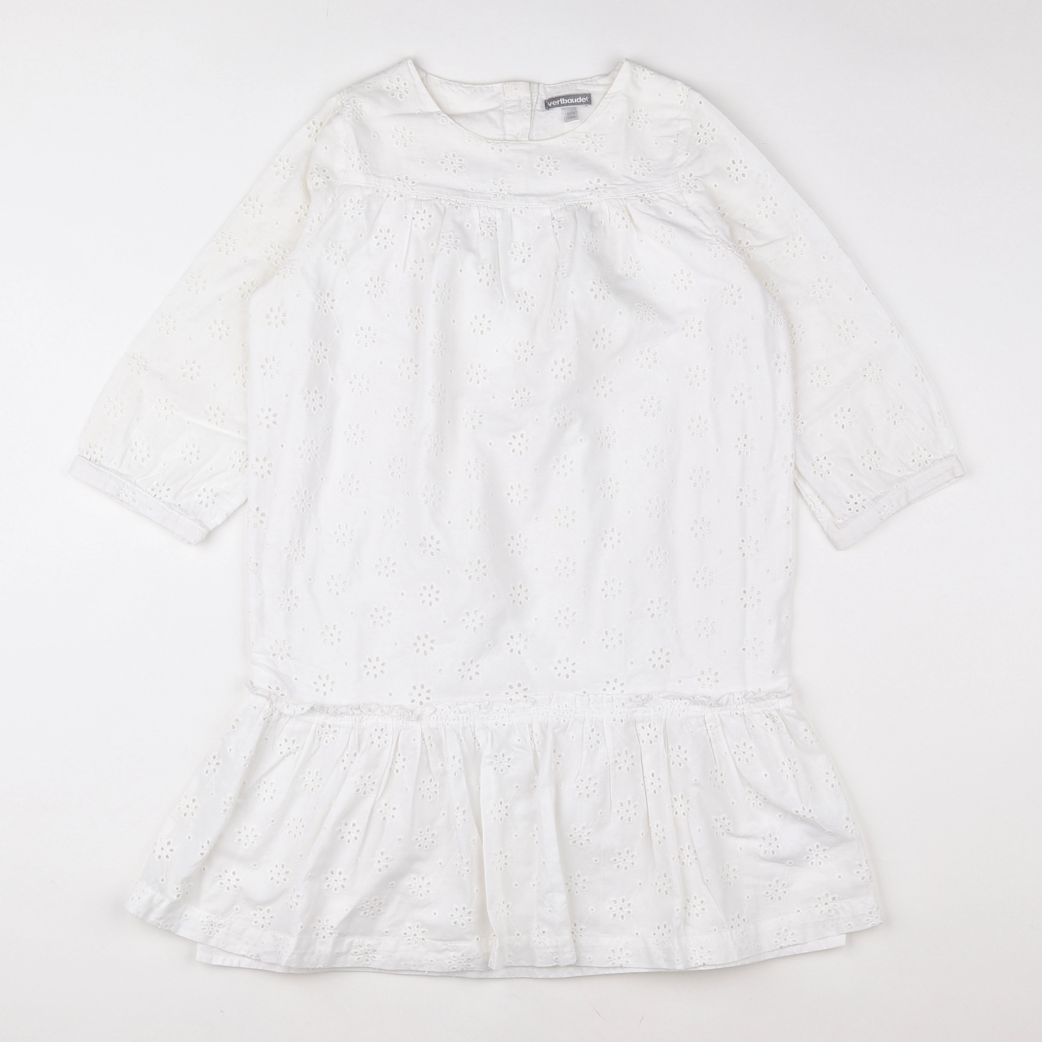 Vertbaudet - robe blanc - 12 ans