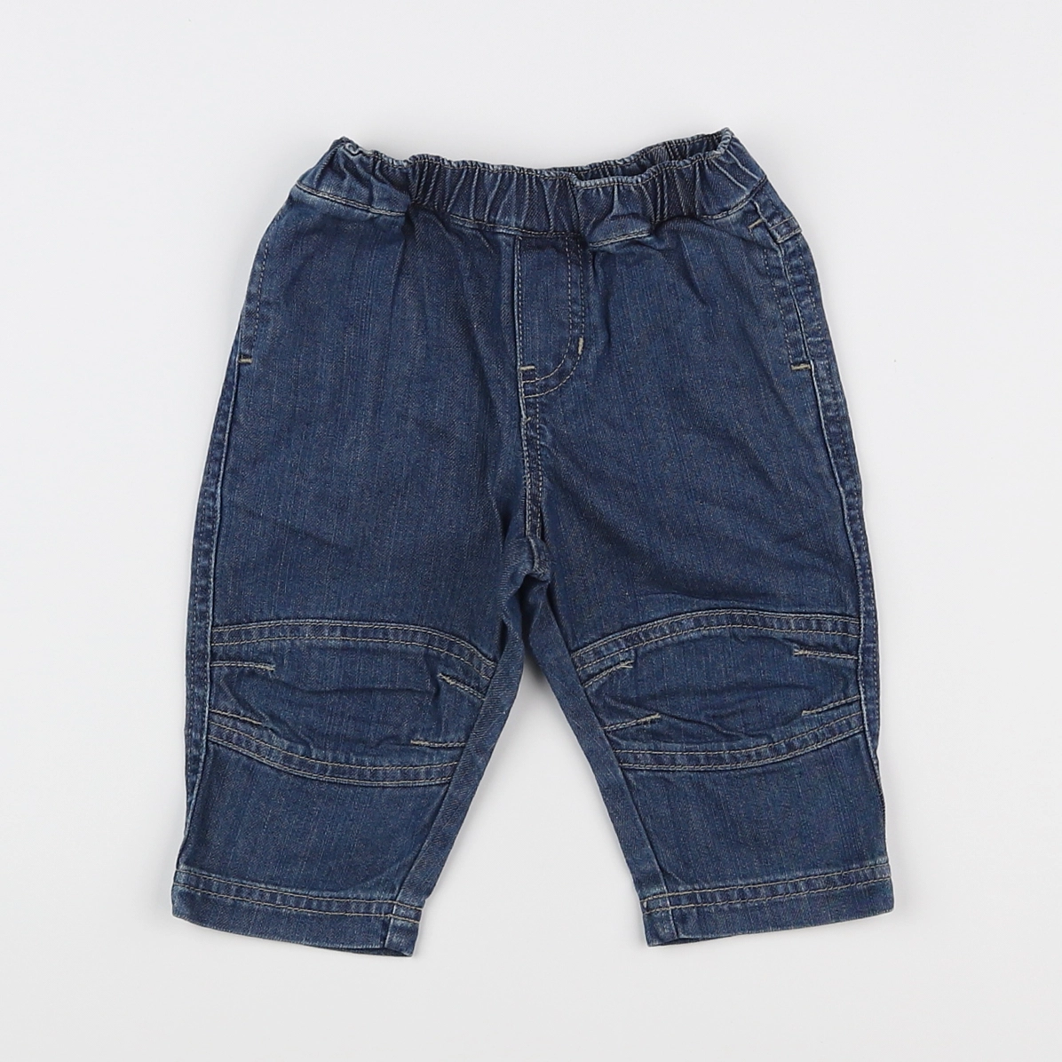Vertbaudet - jean bleu - 6 mois