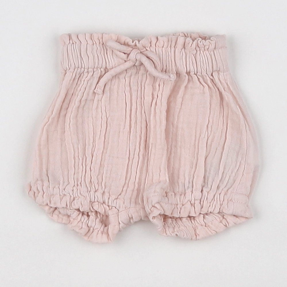 Vertbaudet - short rose - 1 mois