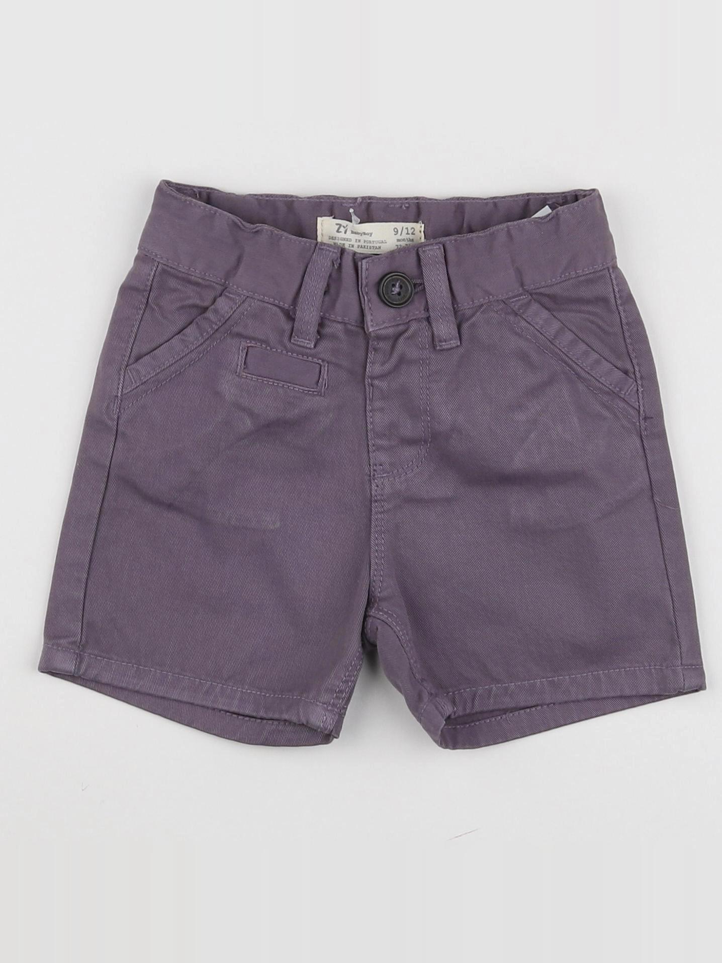 Zippy - short gris (état neuf) - 9/12 mois