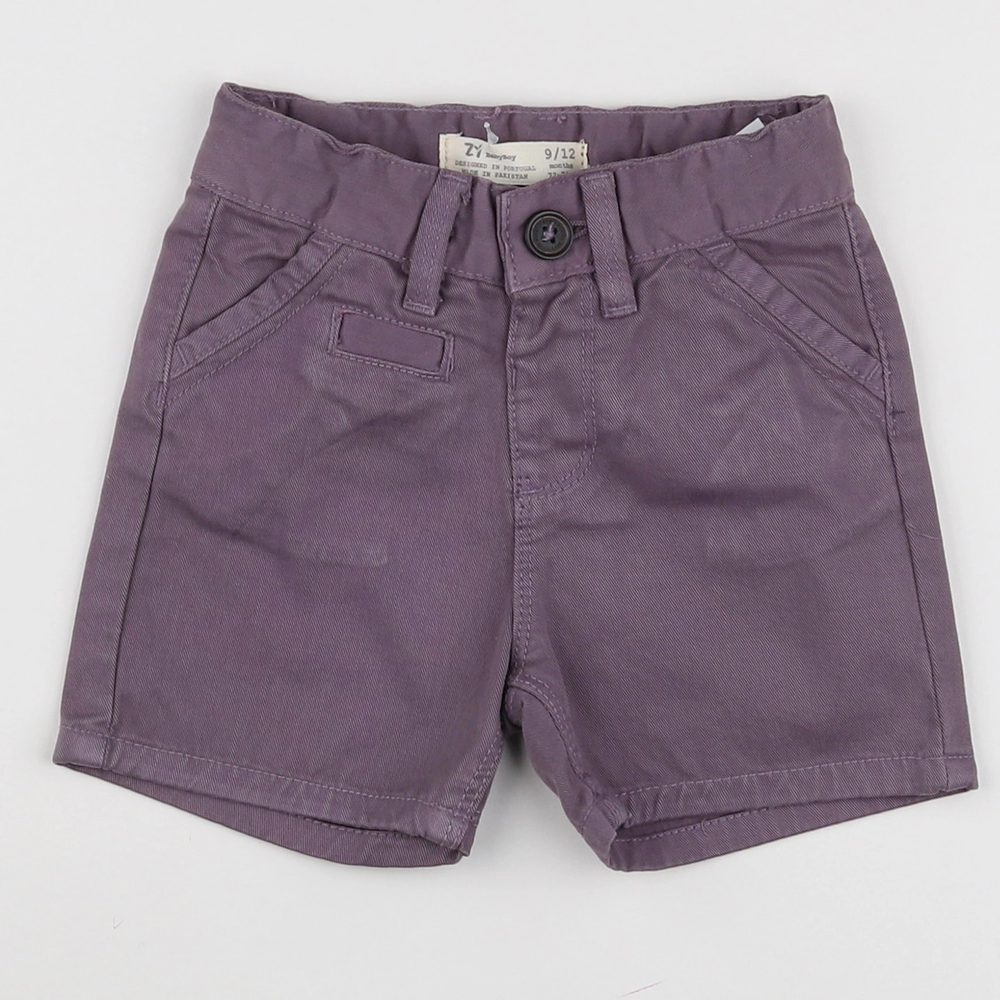 Zippy - short gris (état neuf) - 9/12 mois